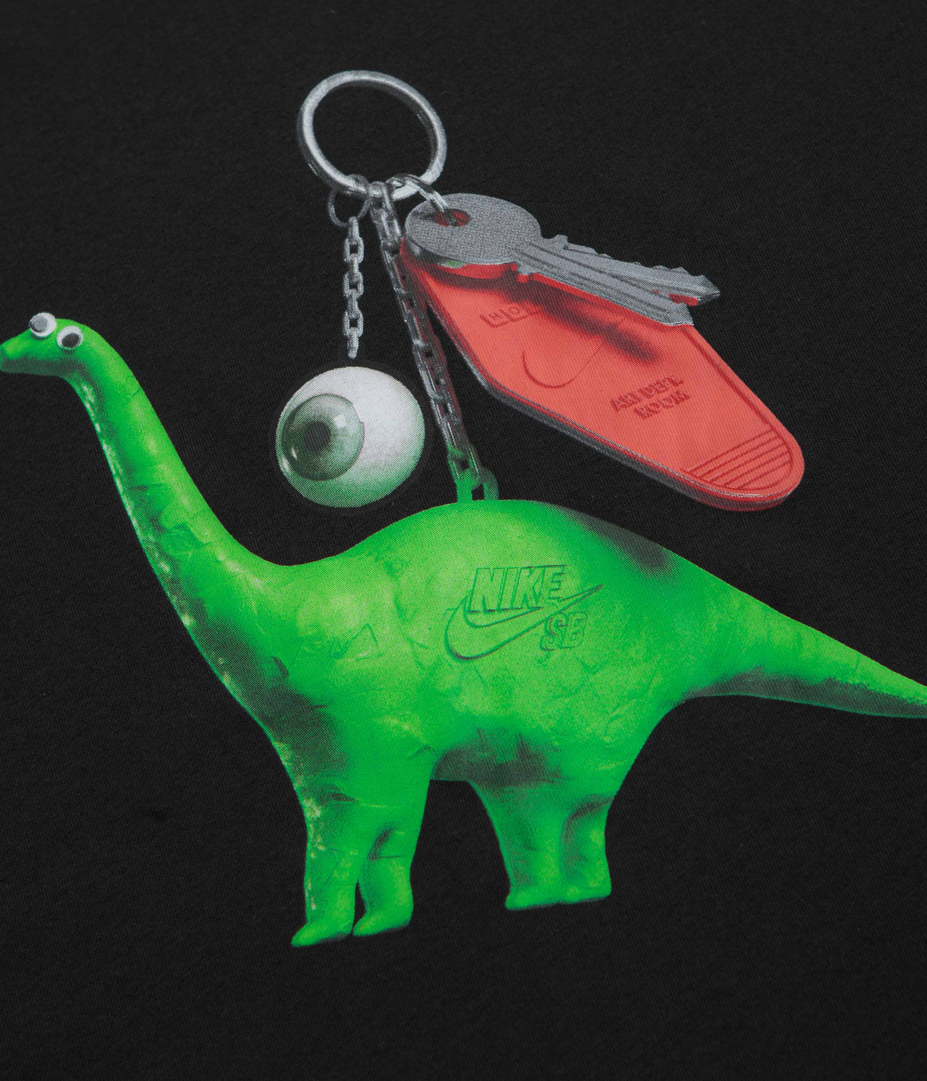 Nike SB Dino Keychain T-Shirt - Black - Image 3