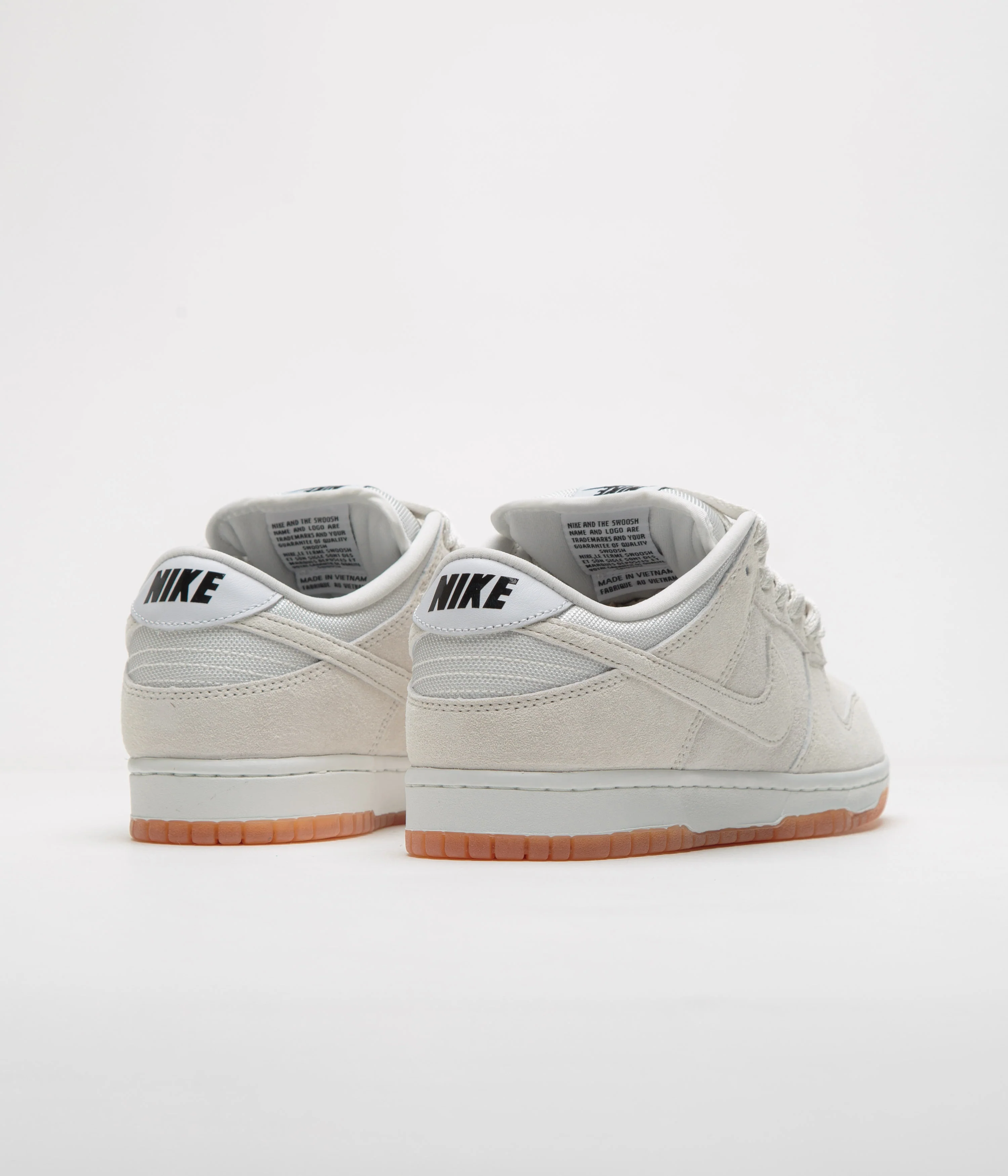Nike SB Dunk Low Pro B Shoes - Pale Ivory / Pale Ivory - Summit White - White - Image 4