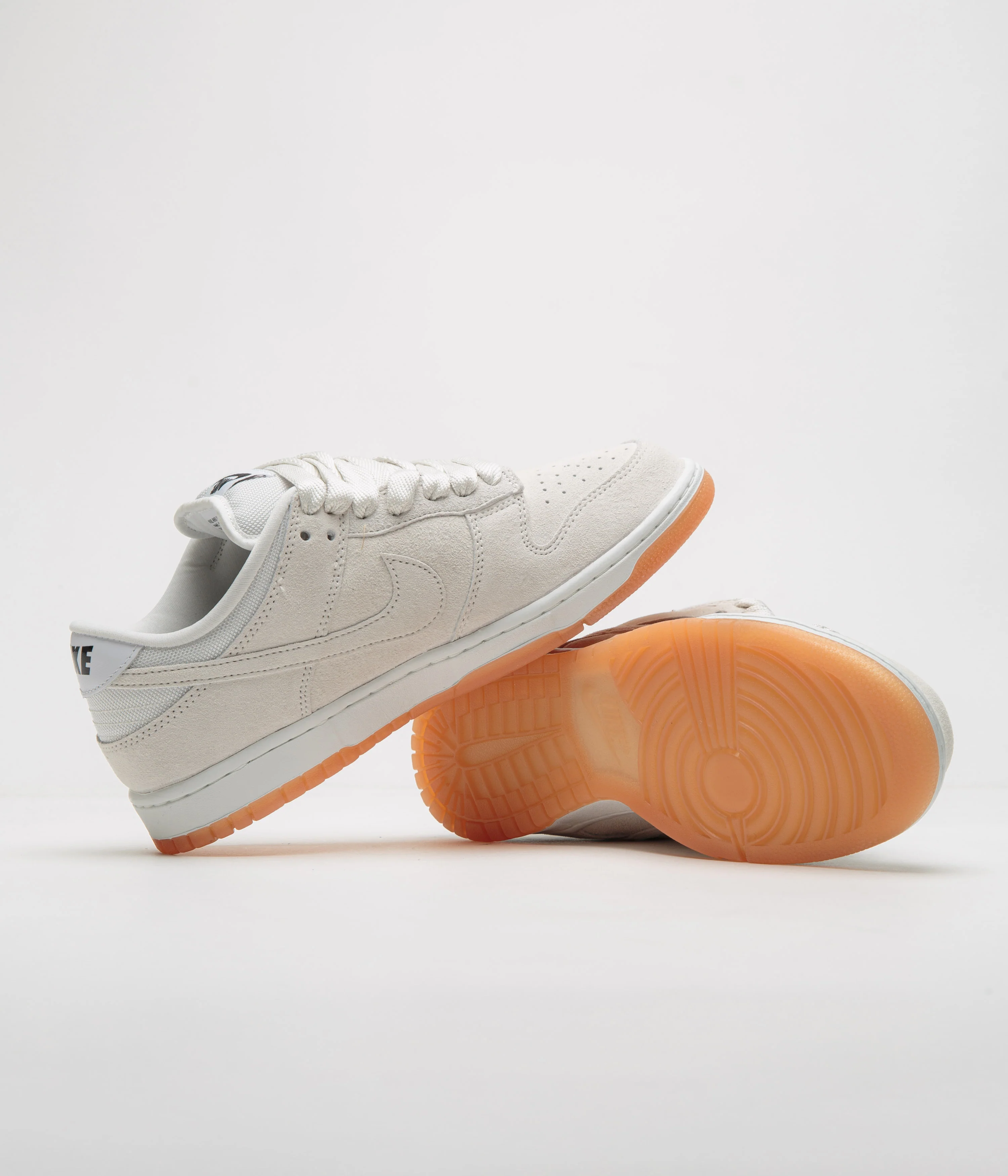 Nike SB Dunk Low Pro B Shoes - Pale Ivory / Pale Ivory - Summit White - White - Image 5