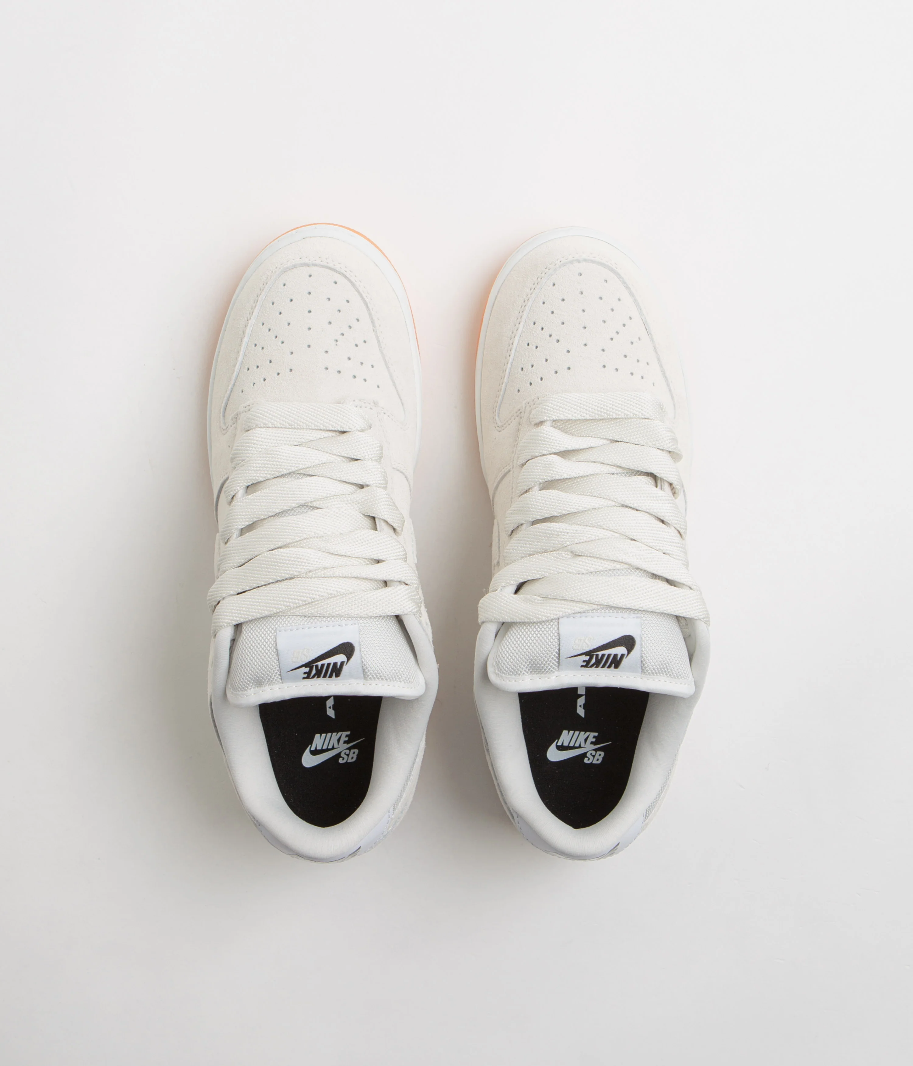 Nike SB Dunk Low Pro B Shoes - Pale Ivory / Pale Ivory - Summit White - White - Image 7