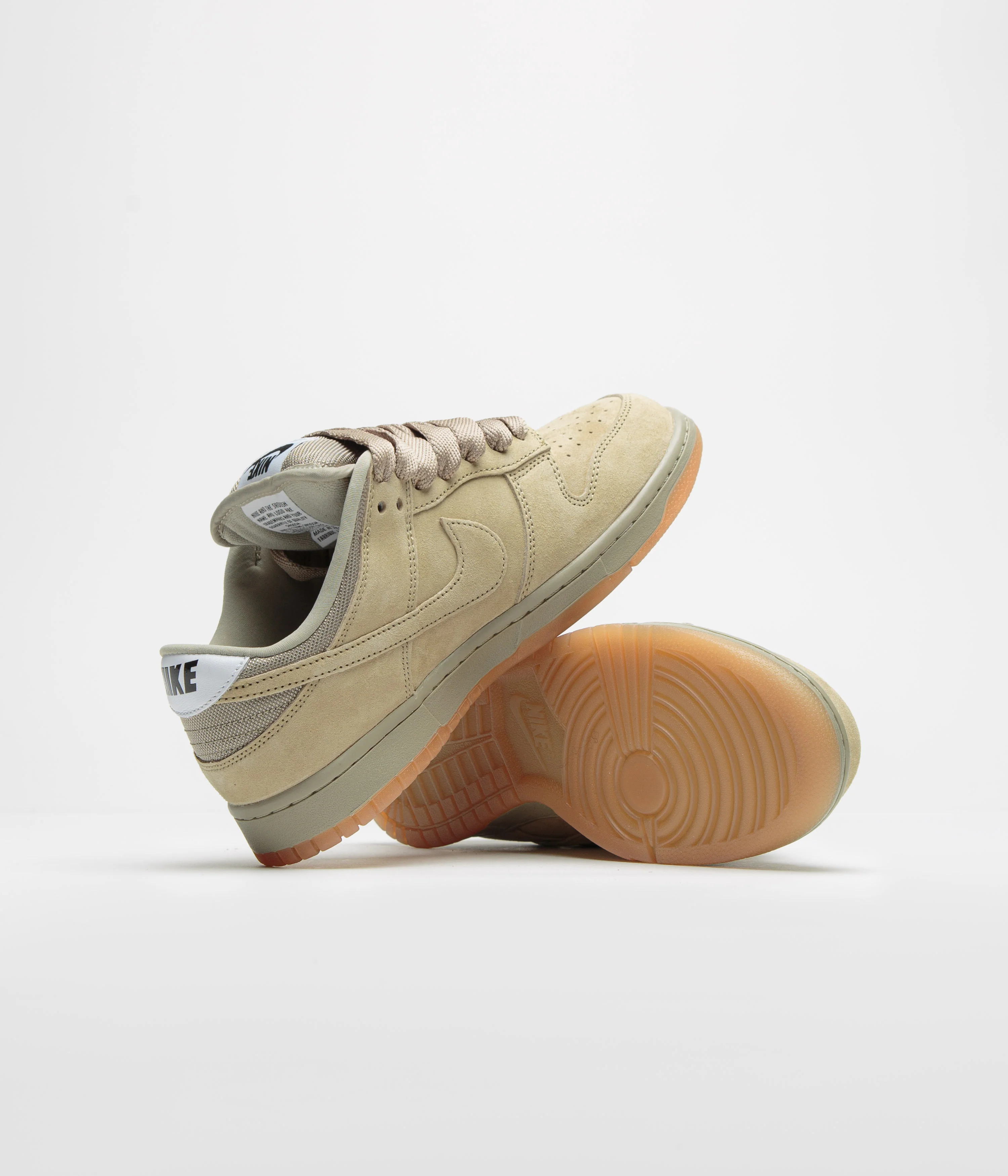 Nike SB Dunk Low Pro B Shoes - Parachute Beige / Parachute Beige - Image 5