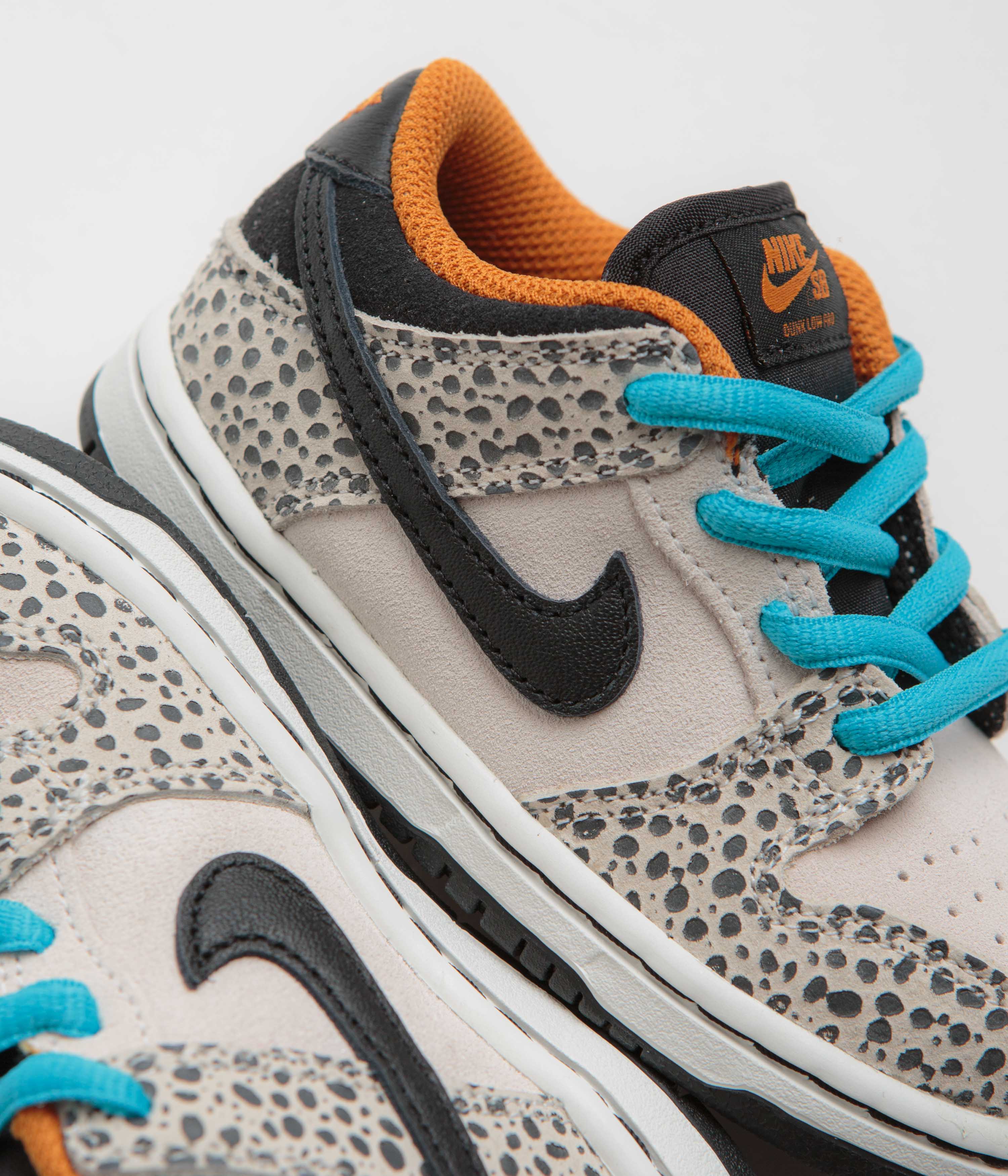 Nike SB Dunk Low Pro Electric (Toddler) Shoes - Phantom / Black - Black - Monarch - Image 3