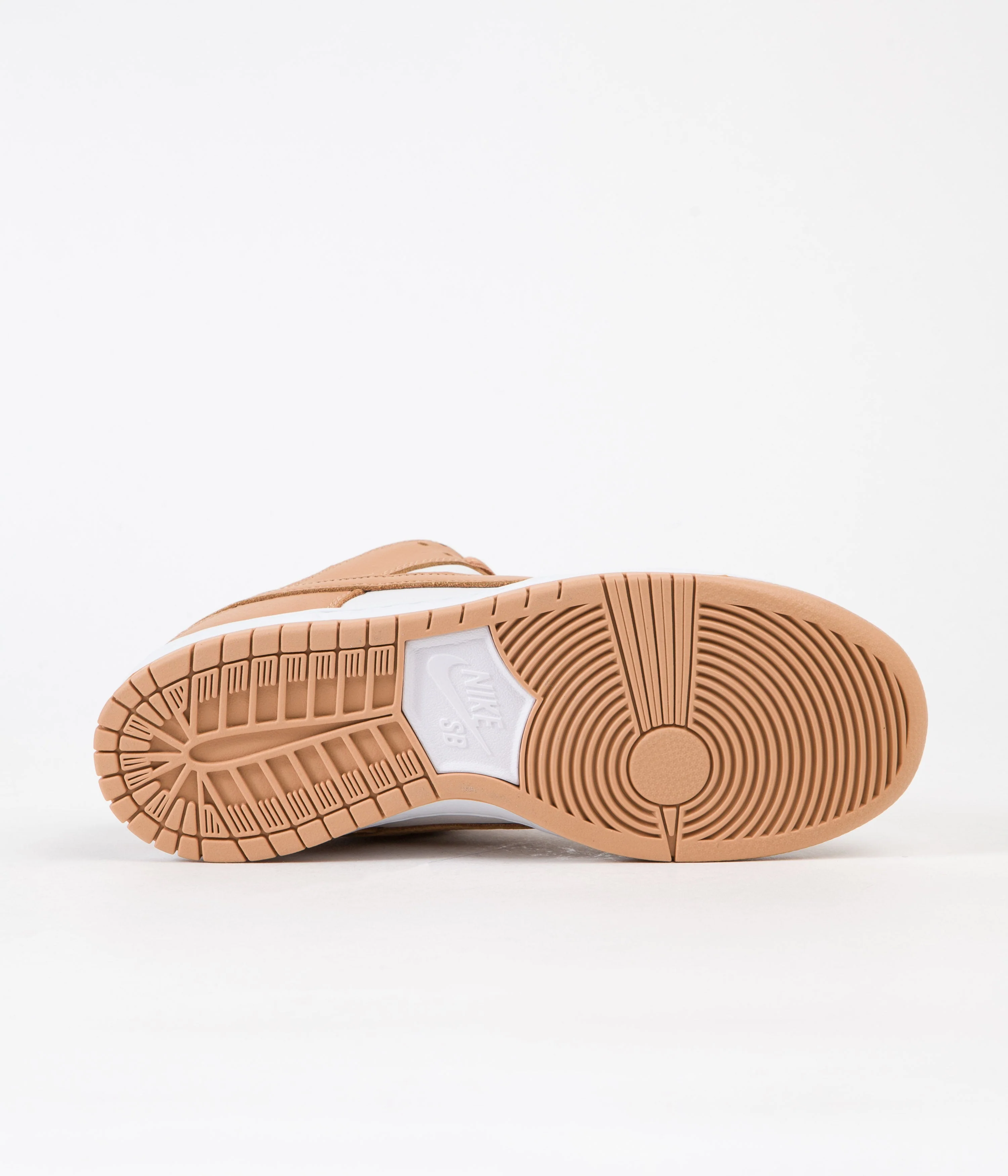 Nike SB Dunk Low Pro Orange Label Shoes - Light Cognac / Light Cognac - White - Light Cognac - Image 6