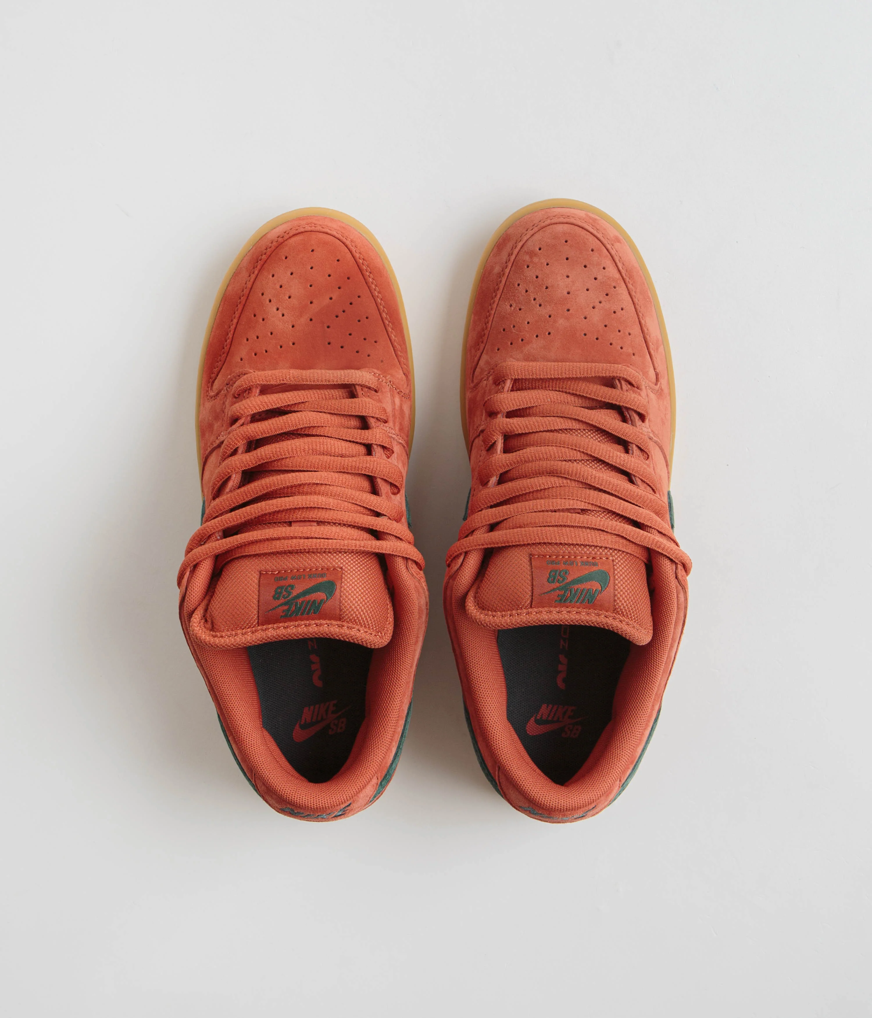 Nike SB Dunk Low Pro Shoes - Burnt Sunrise / Vintage Green - Image 7