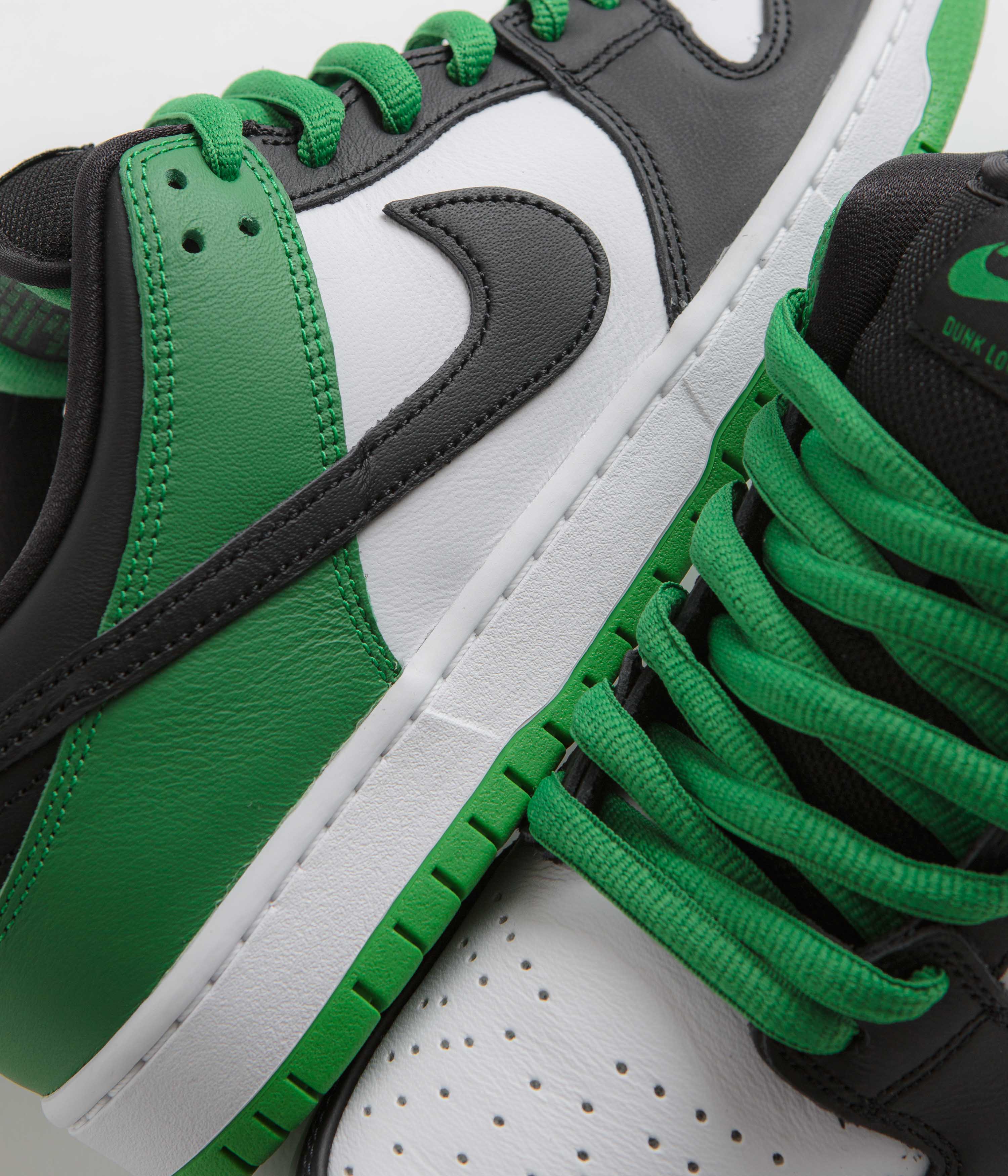 Nike SB Dunk Low Pro Shoes - Classic Green / Black - White - Classic Green - Black - Image 4
