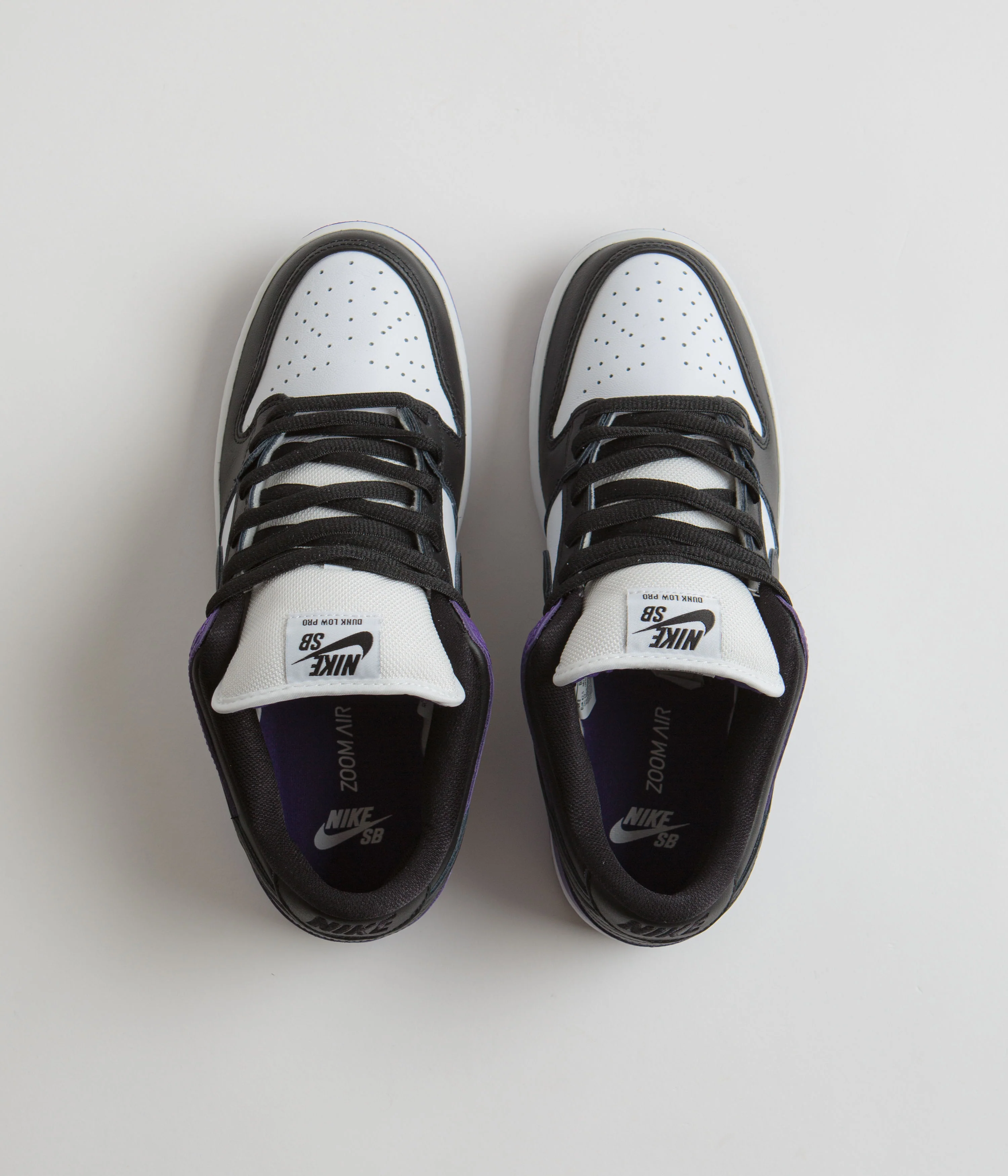 Nike SB Dunk Low Pro Shoes - Court Purple / Black - White - Court Purple - Image 7
