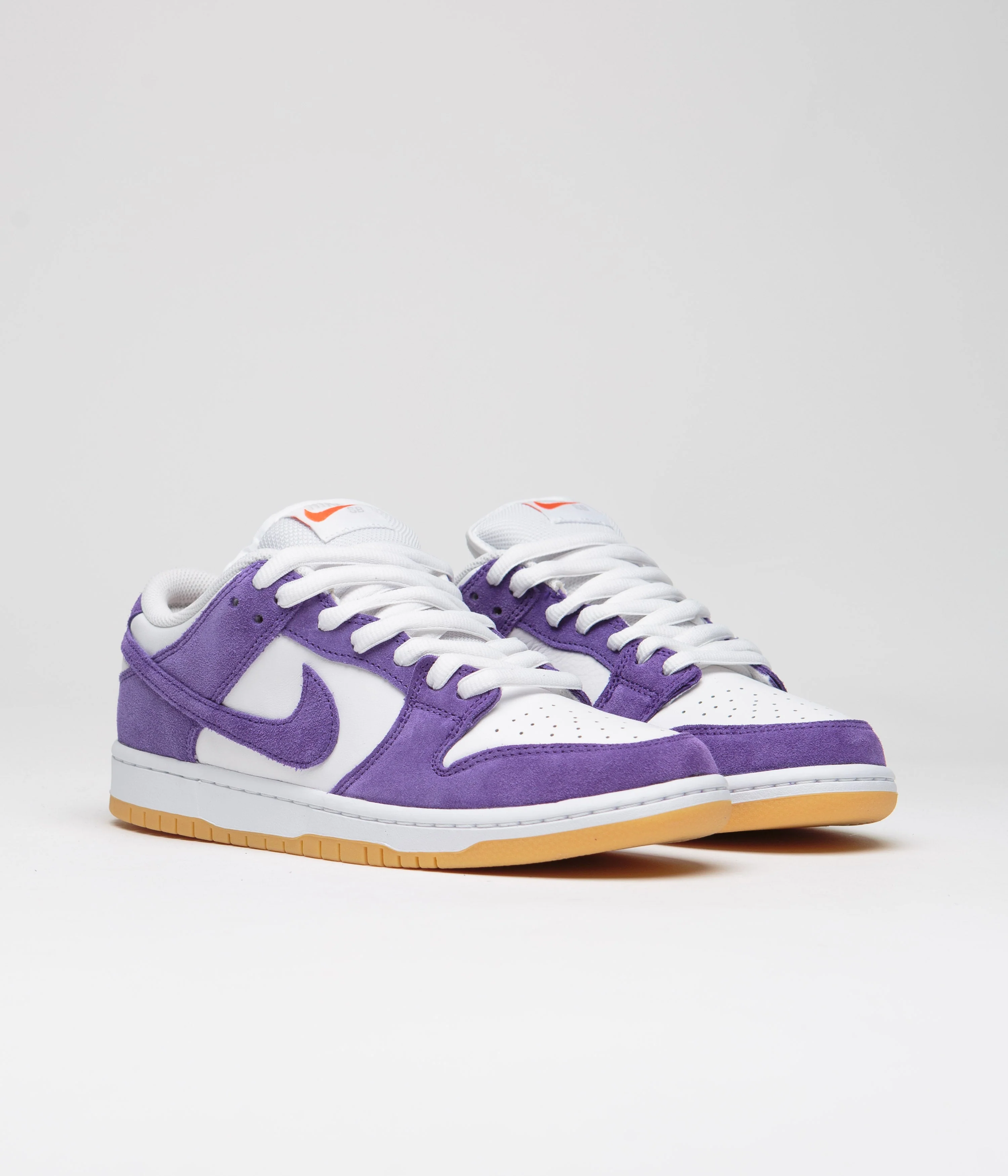 Nike SB Dunk Low Pro Shoes - Court Purple / Court Purple - White - Image 2