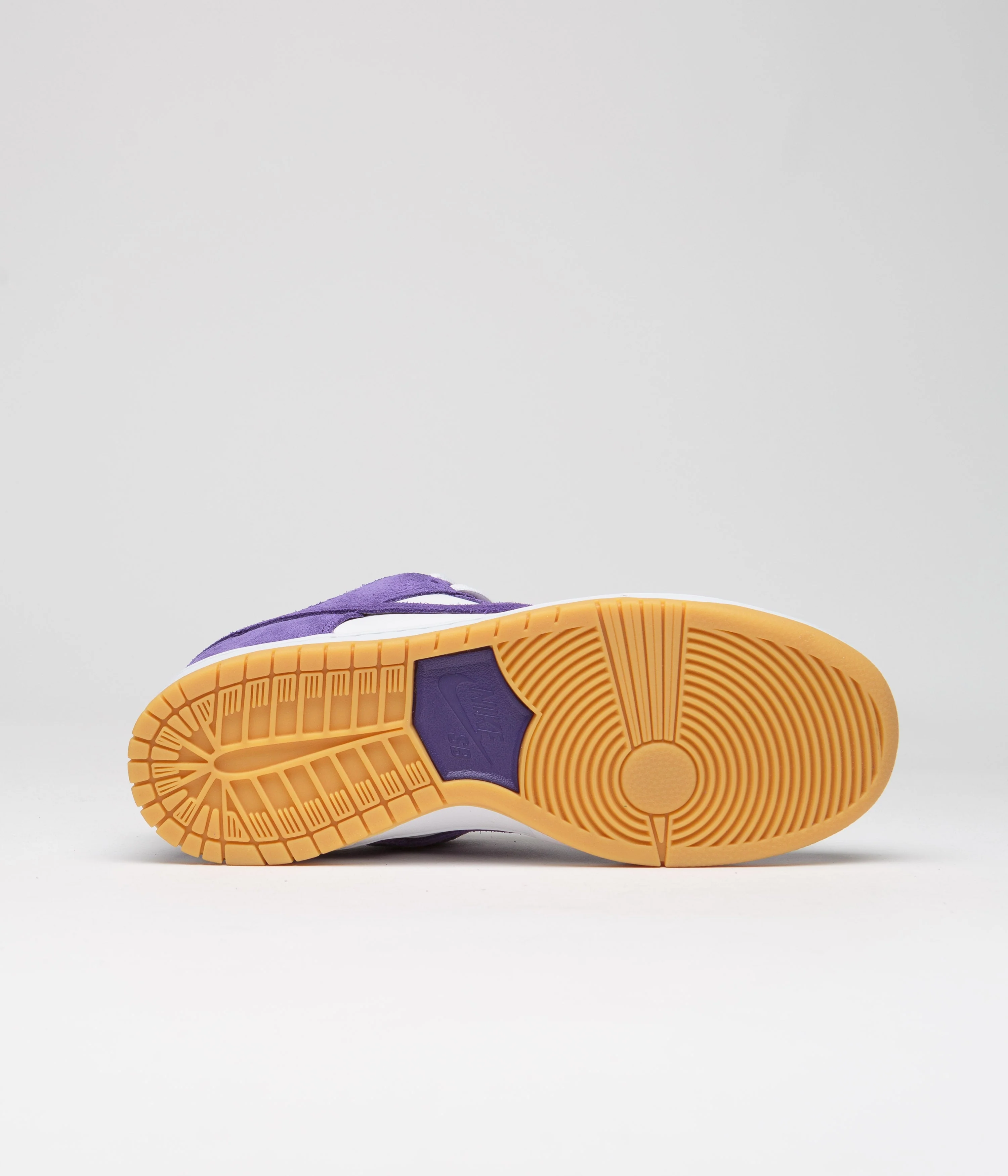 Nike SB Dunk Low Pro Shoes - Court Purple / Court Purple - White - Image 6