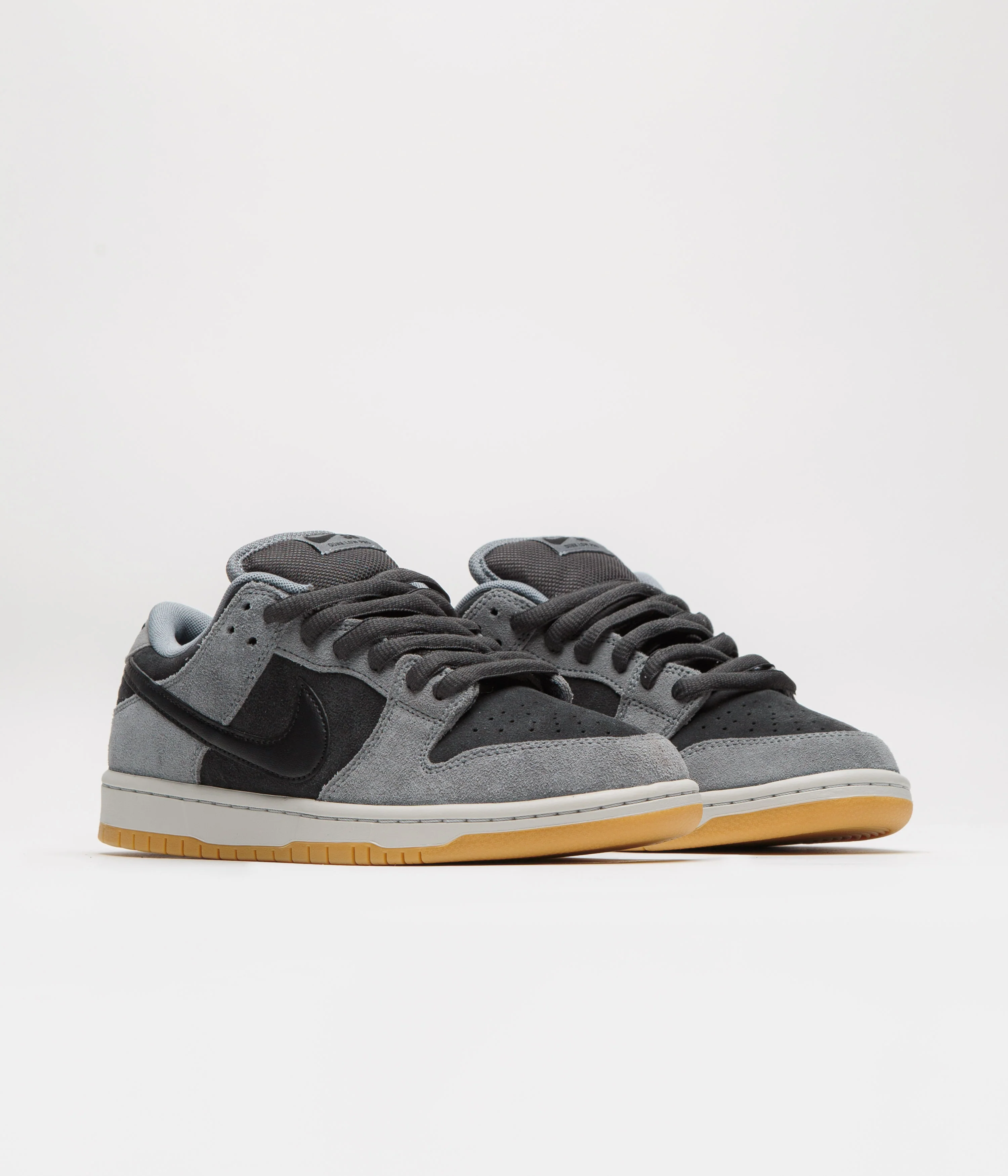 Nike SB Dunk Low Pro Shoes - Dark Smoke Grey / Black - Smoke Grey - Image 3