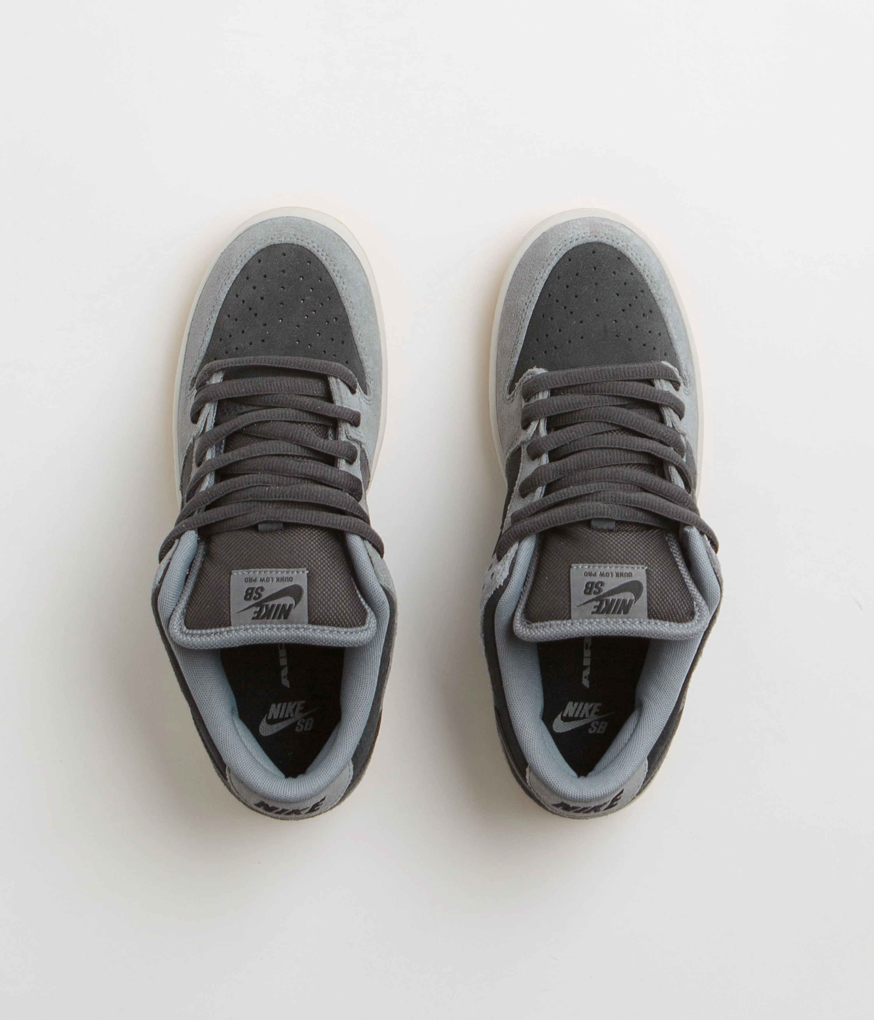 Nike SB Dunk Low Pro Shoes - Dark Smoke Grey / Black - Smoke Grey - Image 8
