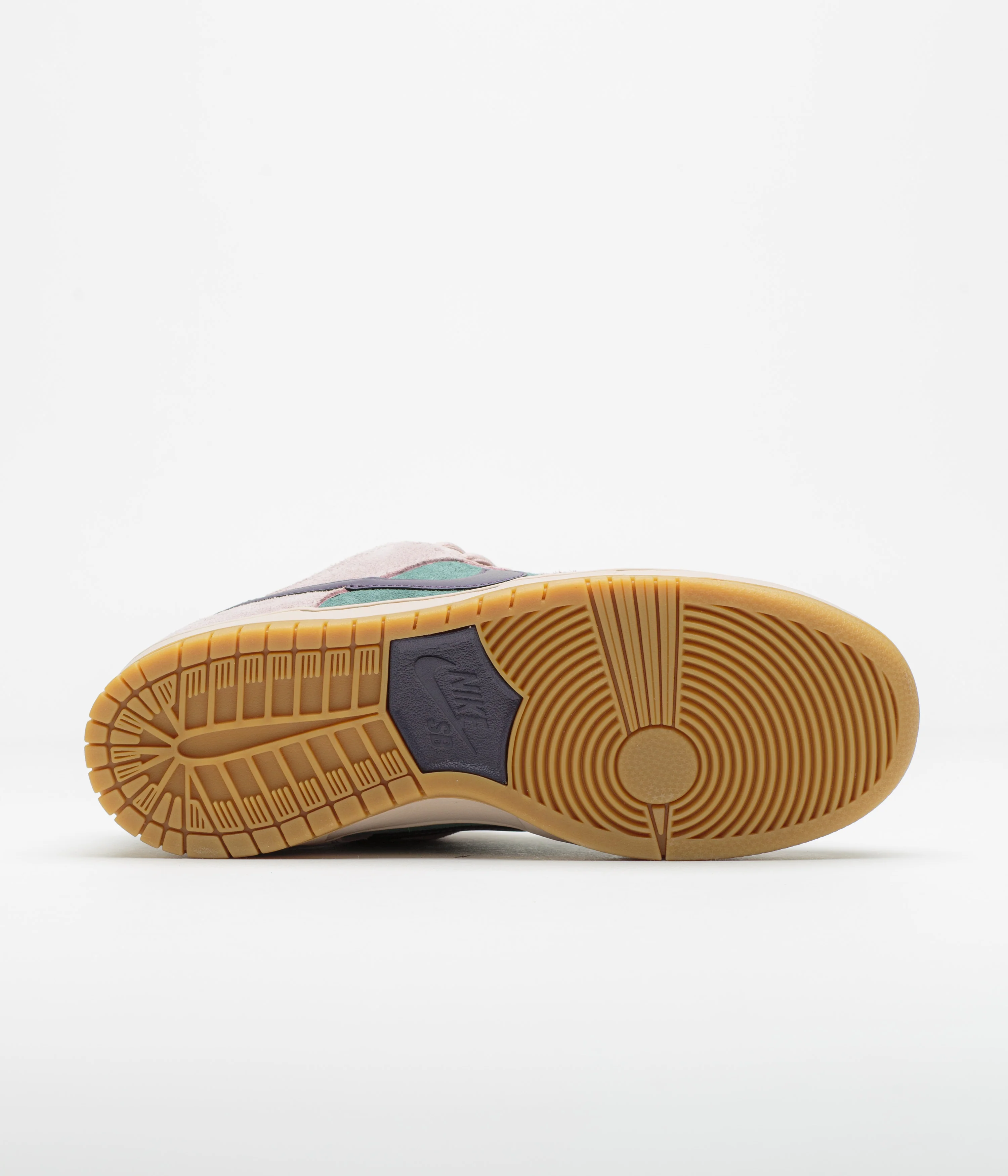Nike SB Dunk Low Pro Shoes - Mineral Slate / Dark Raisin - Particle Rose - Image 6