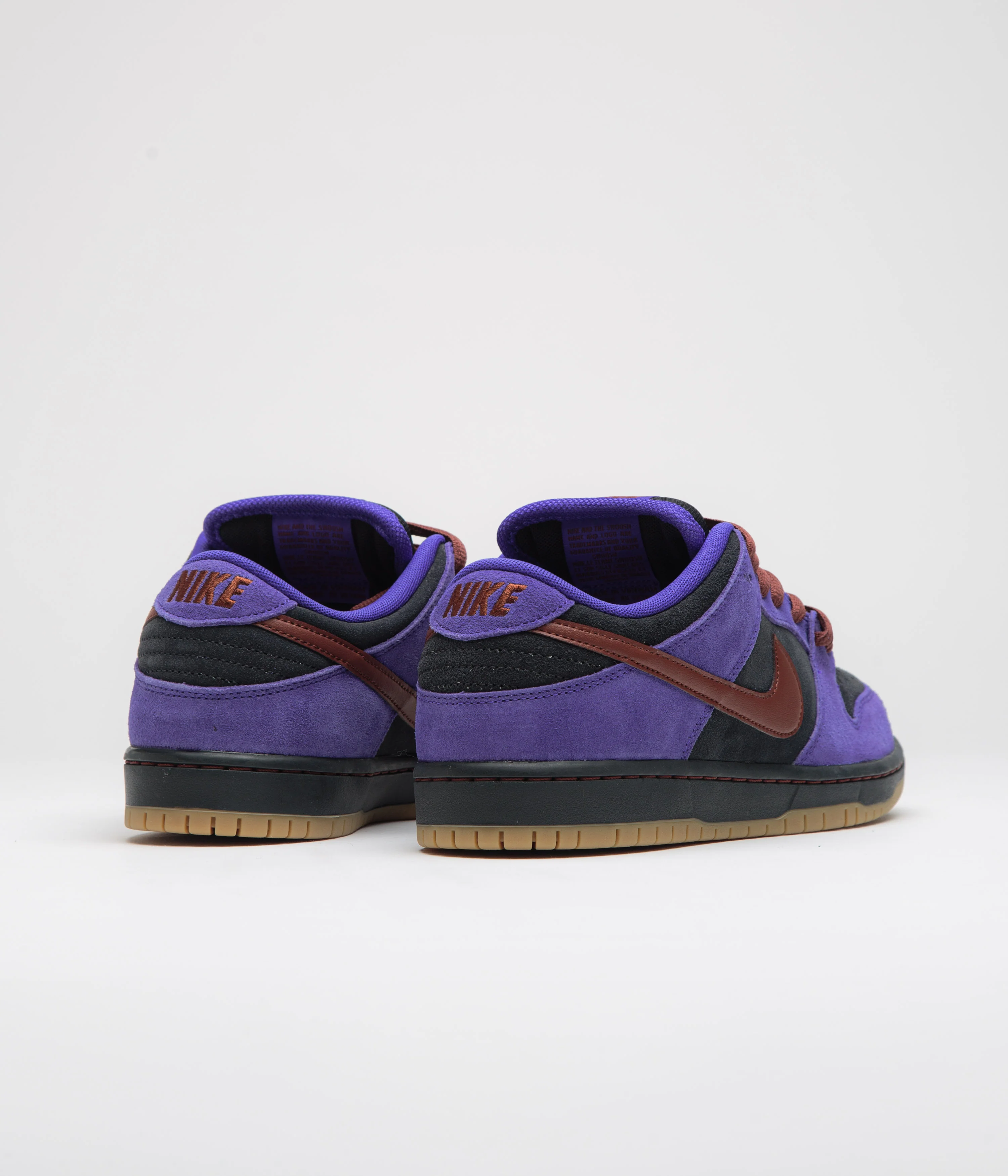 Nike SB Dunk Low Pro Shoes - Persian Violet / Cinnamon - Off Noir - Image 4