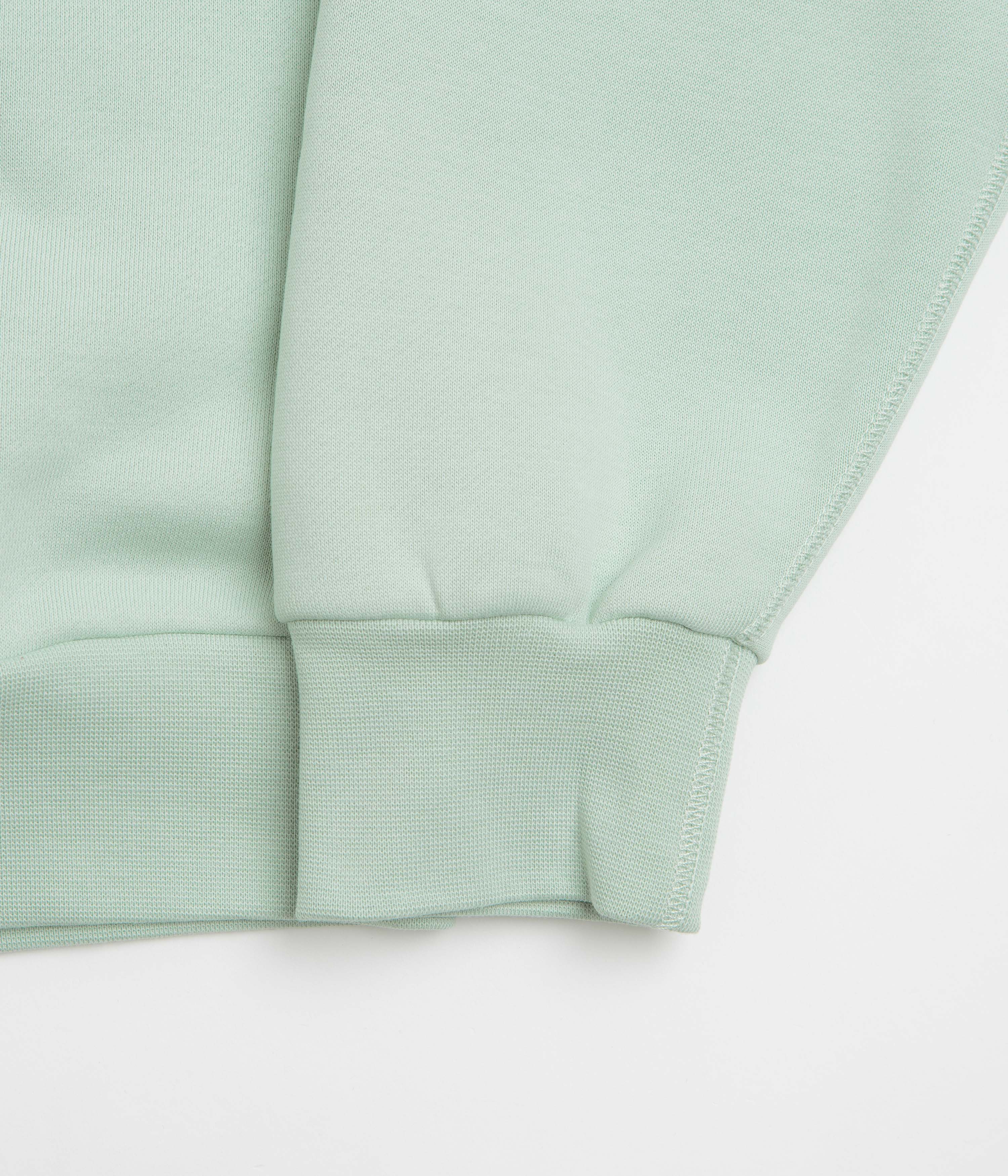 Nike SB Essential Logo Full Zip Hoodie - Pistachio Frost / White - Image 5