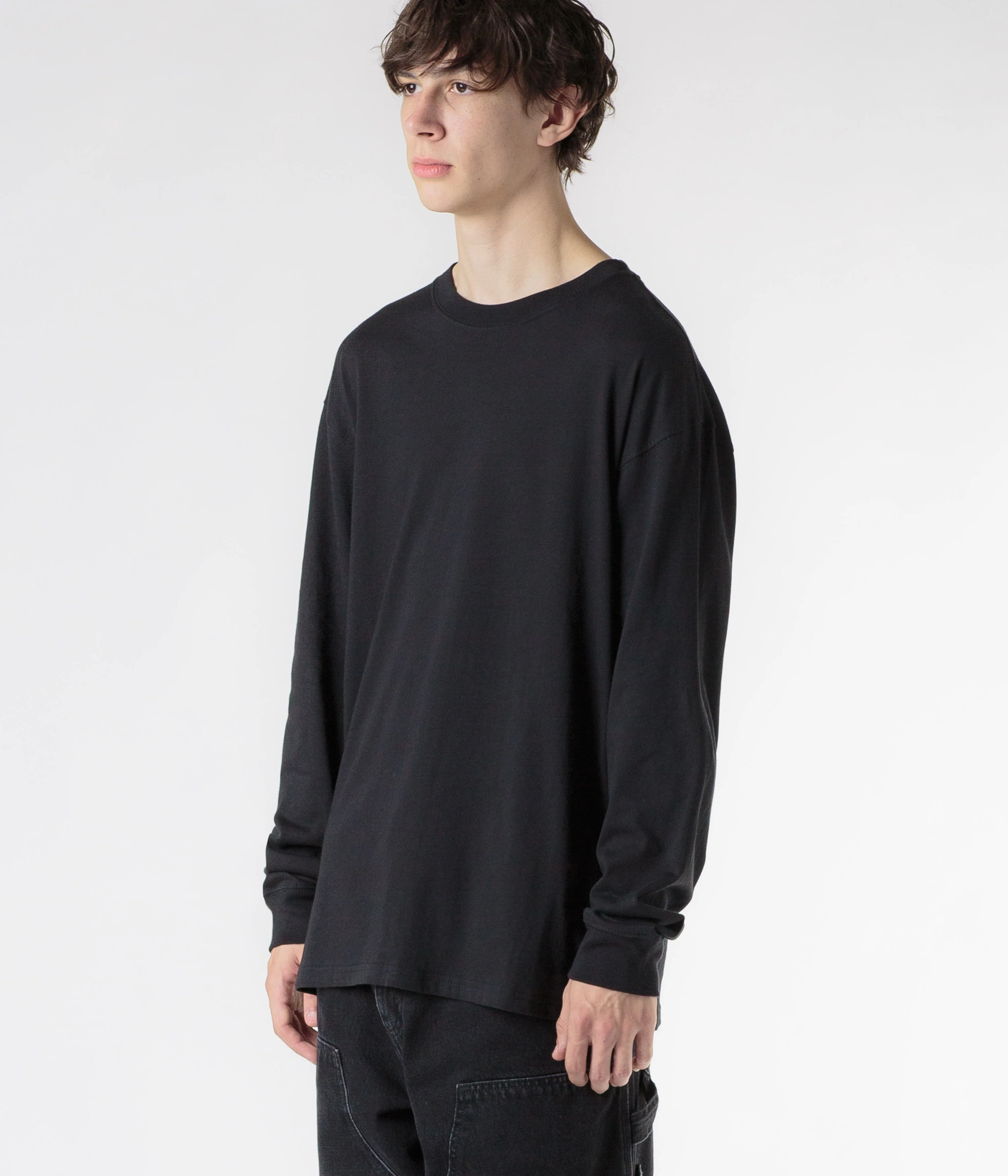 Nike SB Essentials Long Sleeve T-Shirt - Black - Image 5