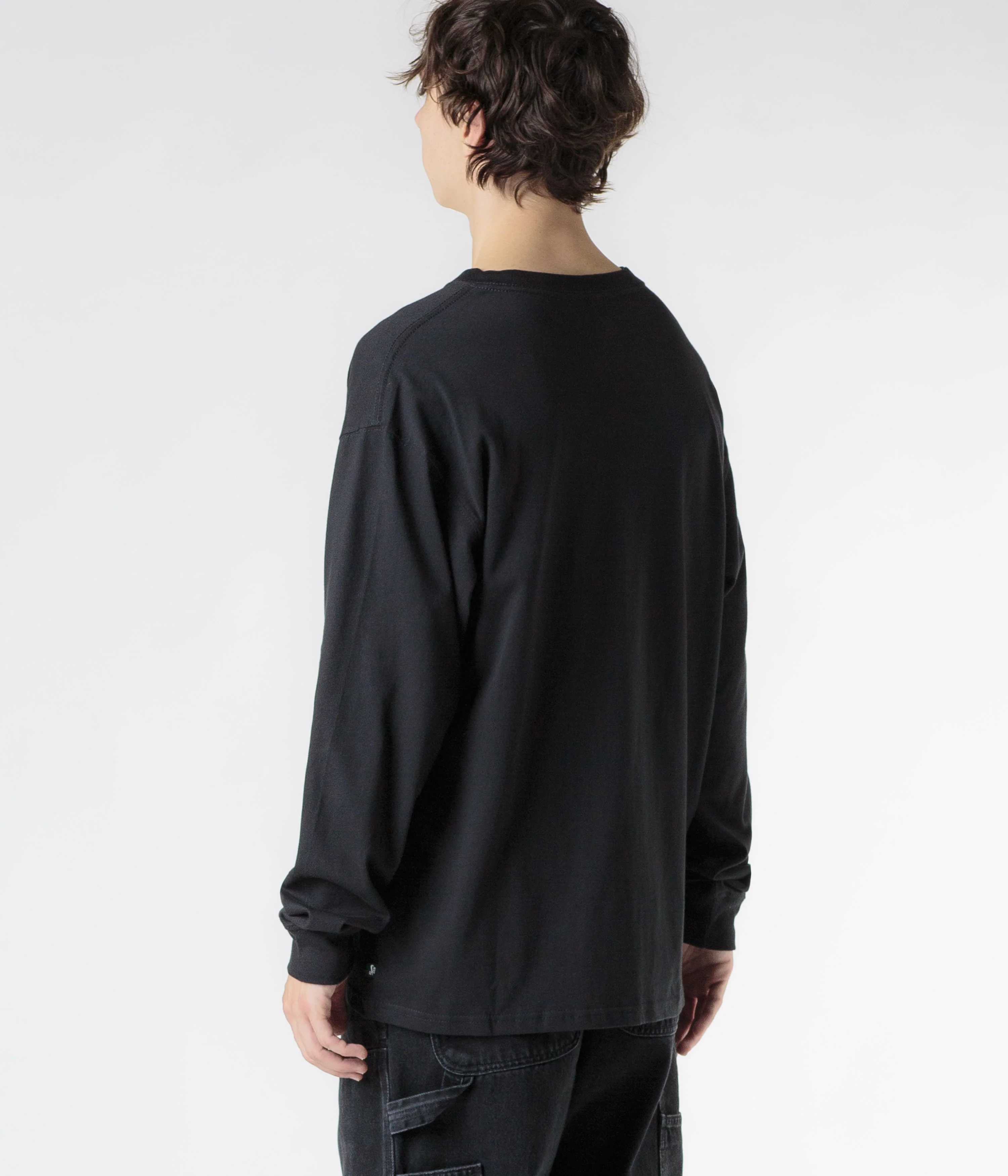 Nike SB Essentials Long Sleeve T-Shirt - Black - Image 6