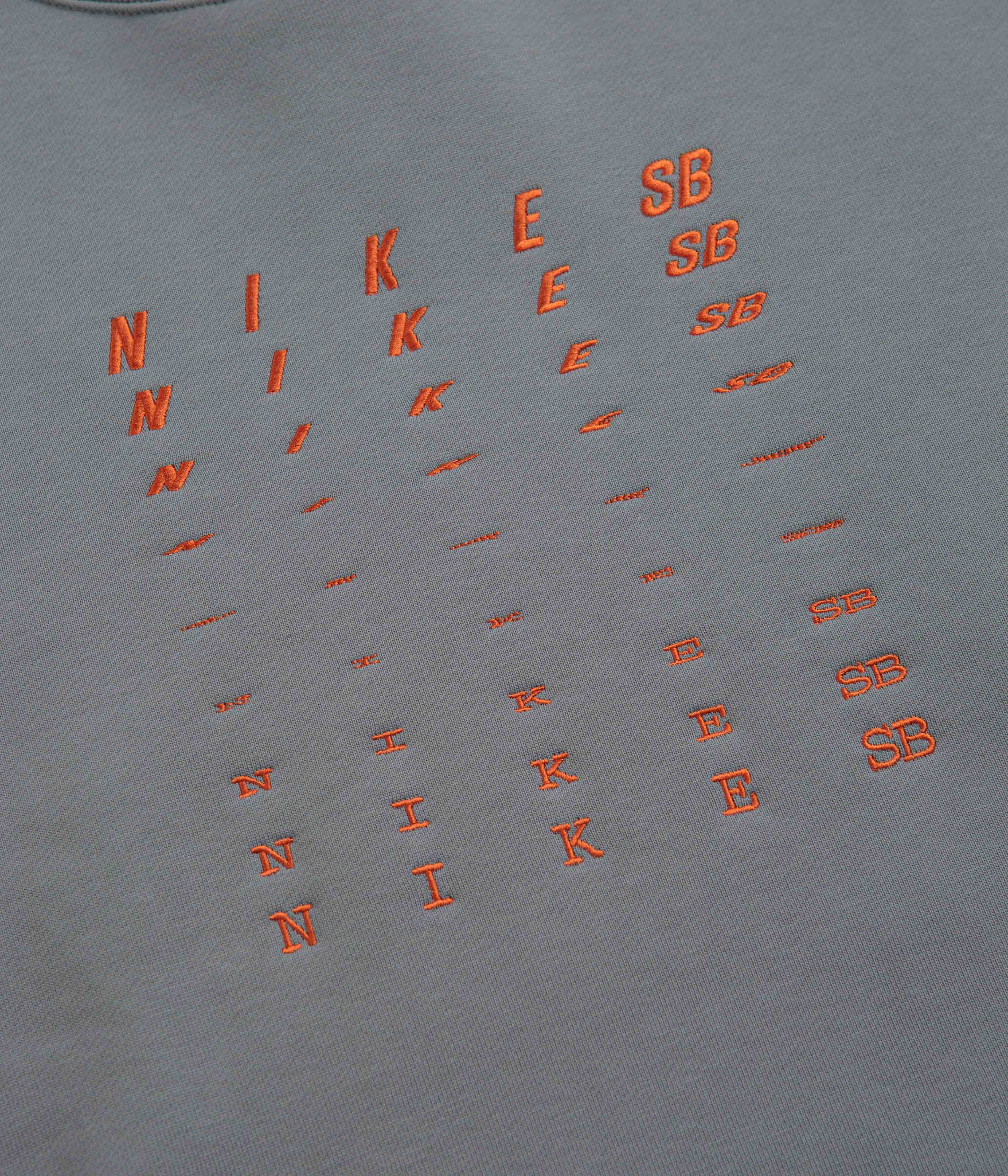 Nike SB Fade Crewneck Sweatshirt - Smoke Grey - Image 3