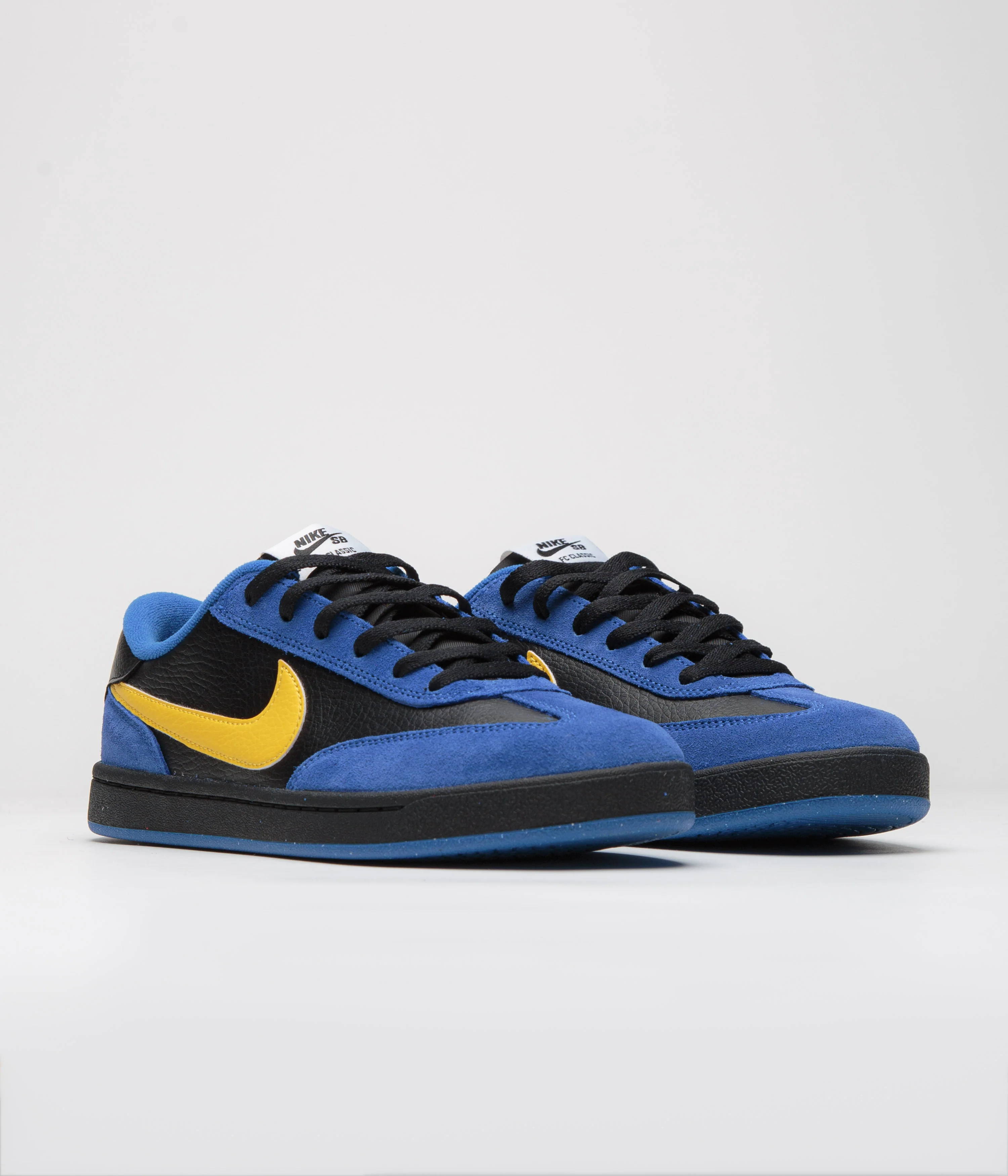 Nike SB FC Classic Shoes - Royal Blue / Varsity Maize - Black - White - Image 2