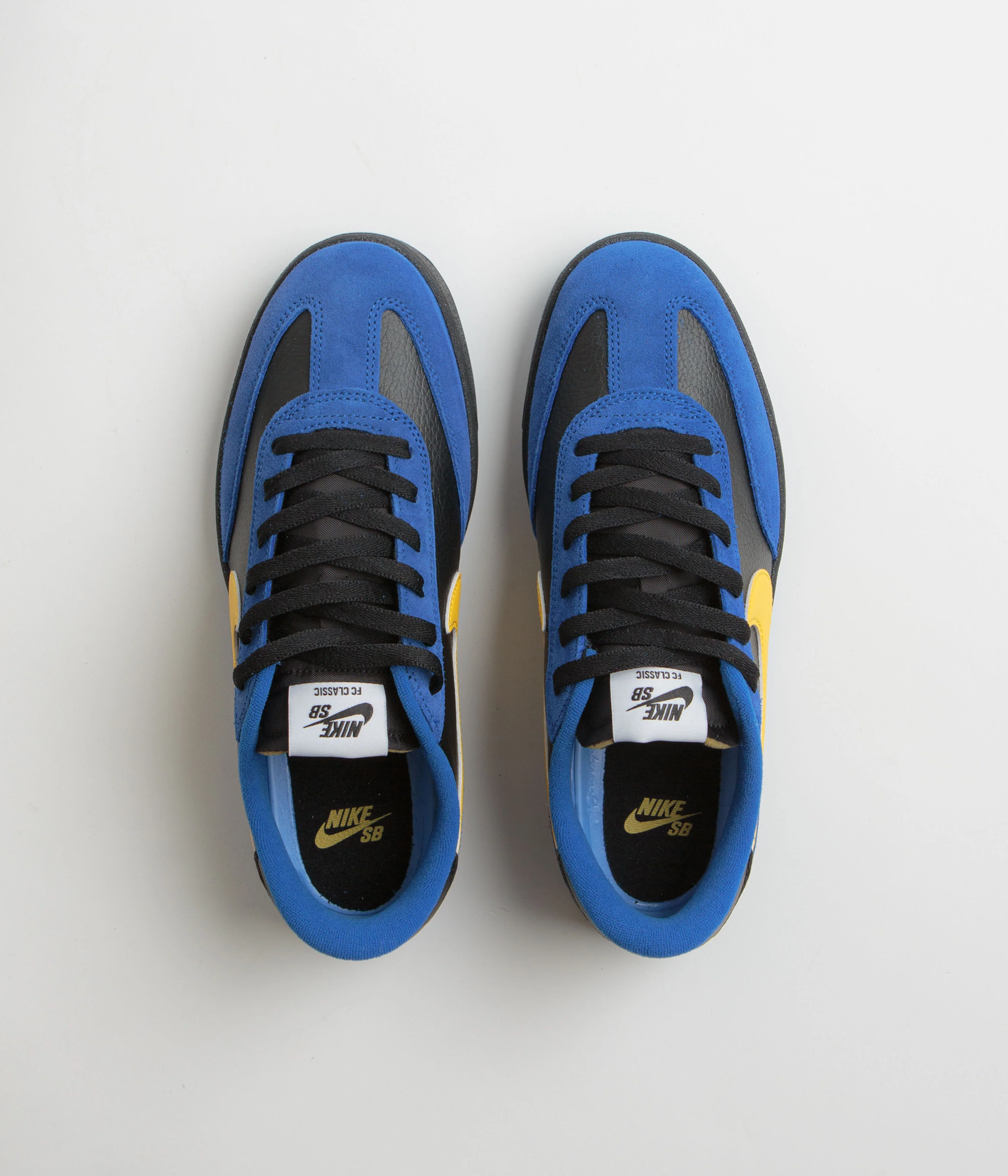 Nike SB FC Classic Shoes - Royal Blue / Varsity Maize - Black - White - Image 7