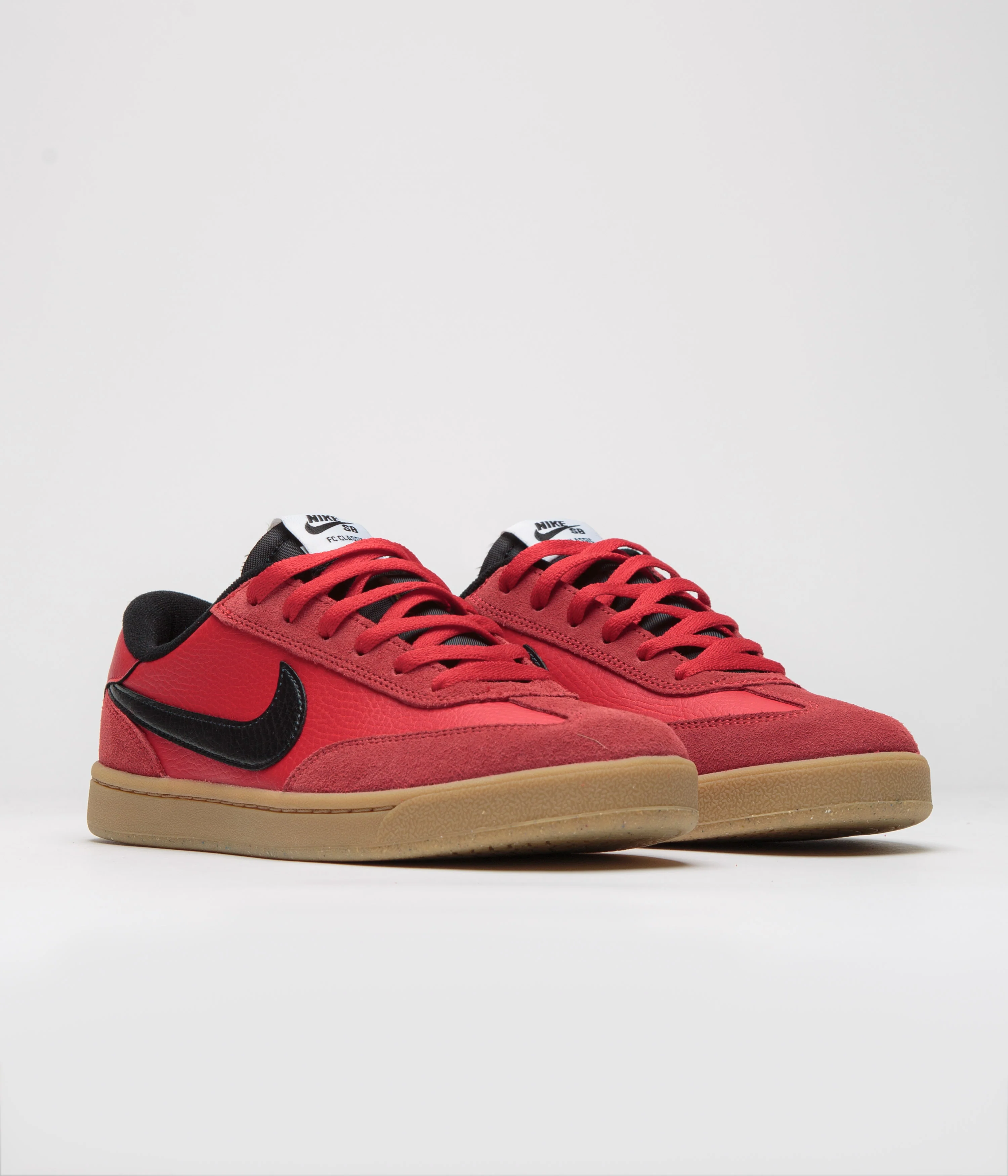 Nike SB FC Classic Shoes - University Red / Black - White - Image 2