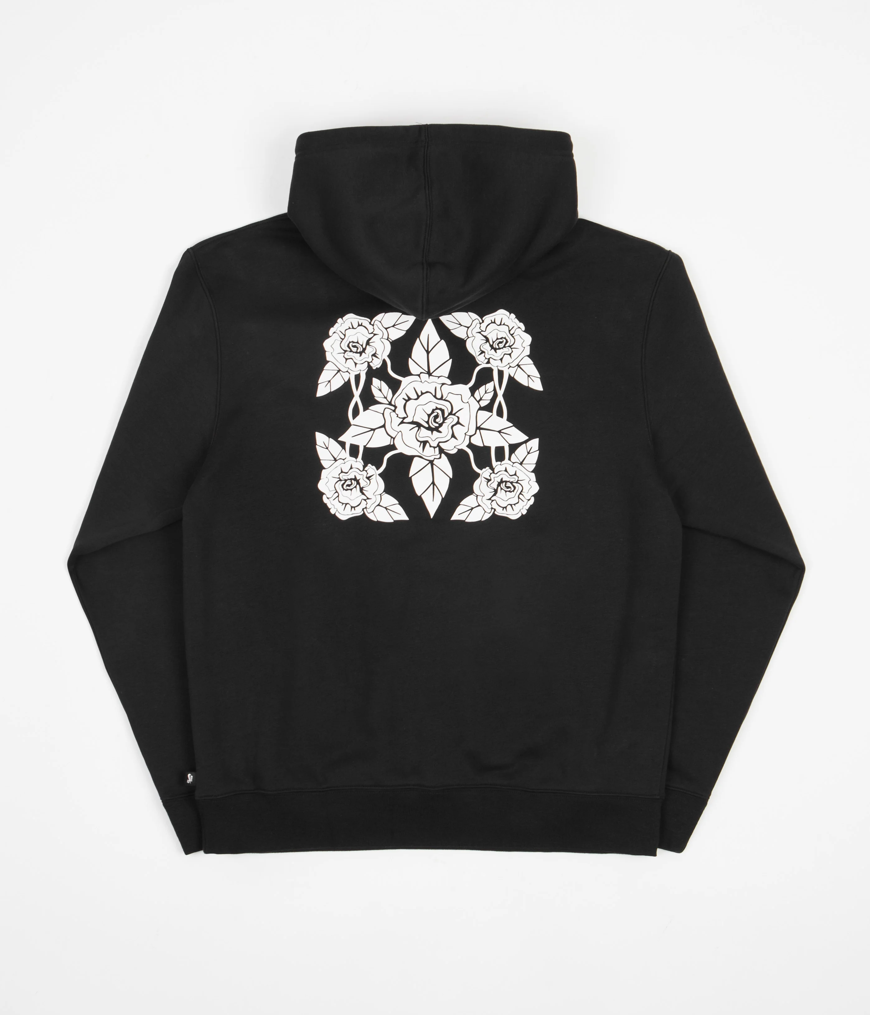 Nike SB Flowers Hoodie - Black / White - Image 2