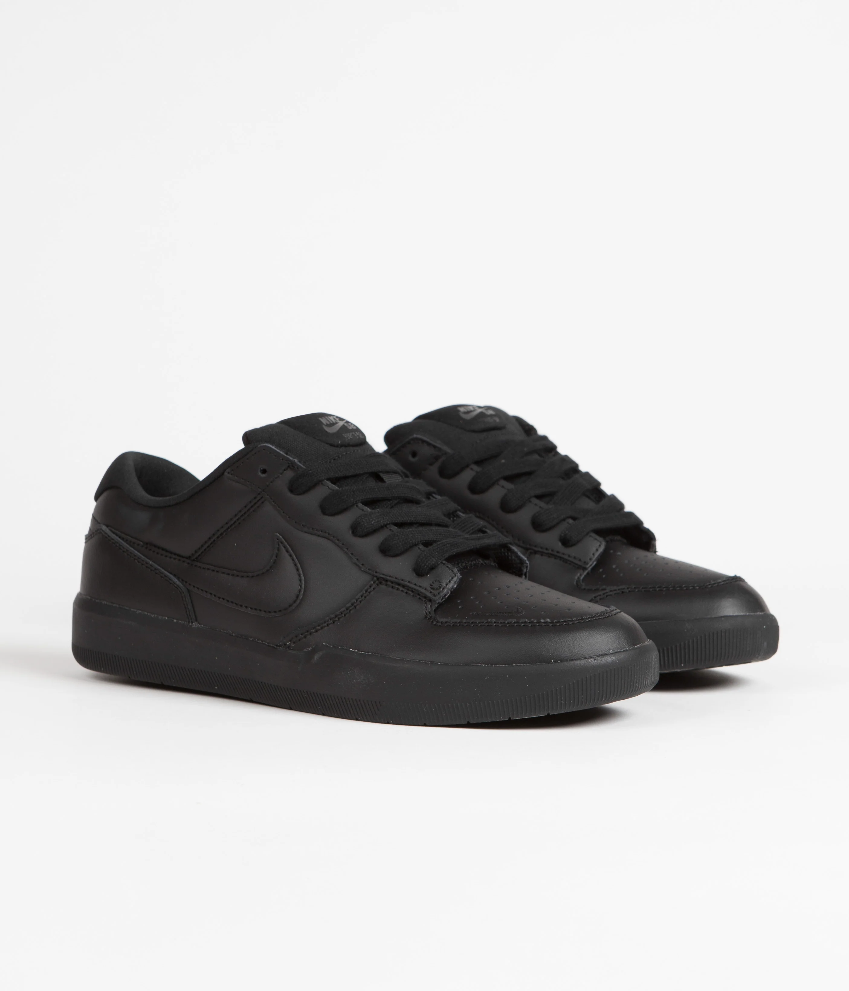 Nike SB Force 58 Premium Shoes - Black / Black - Black - Black - Image 2