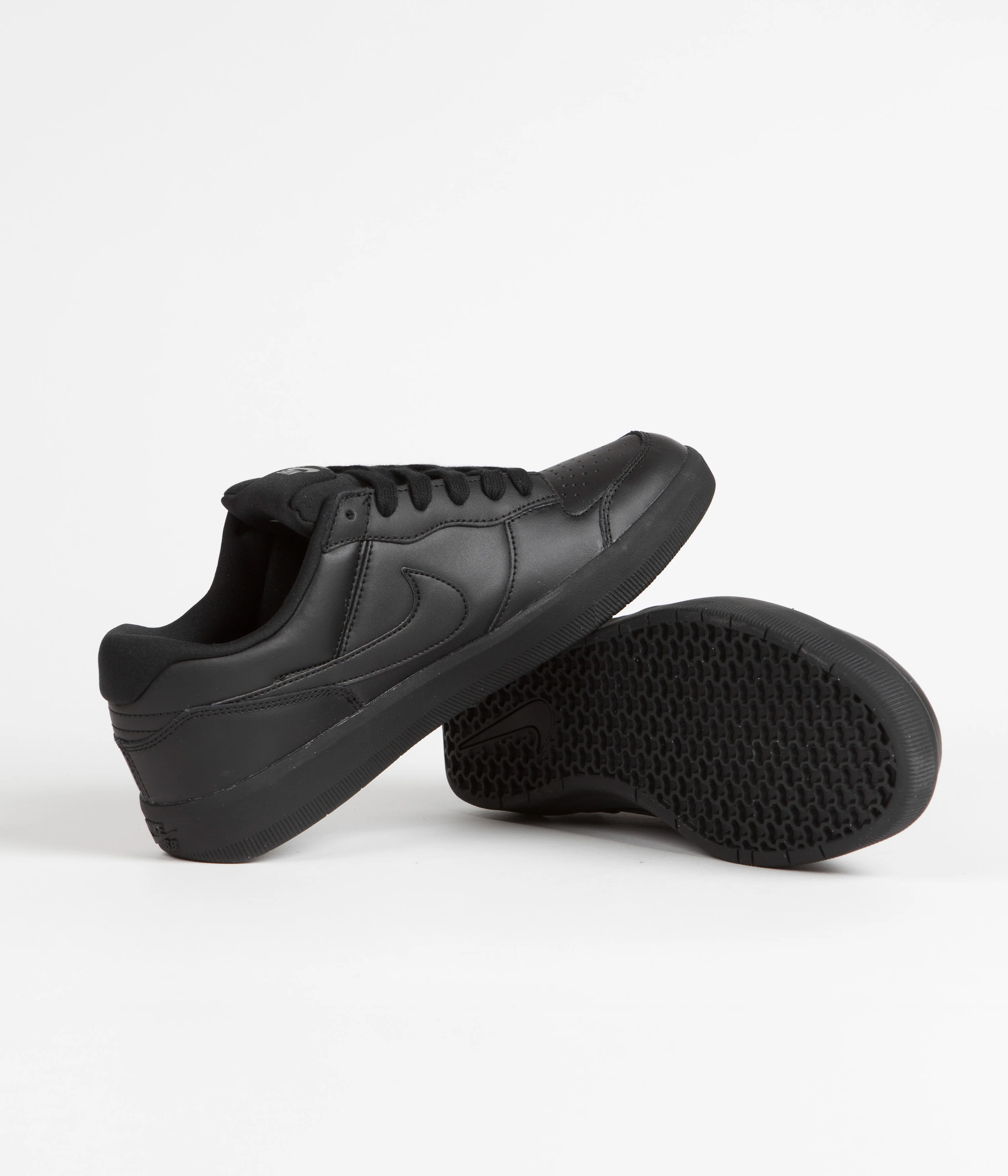 Nike SB Force 58 Premium Shoes - Black / Black - Black - Black - Image 5