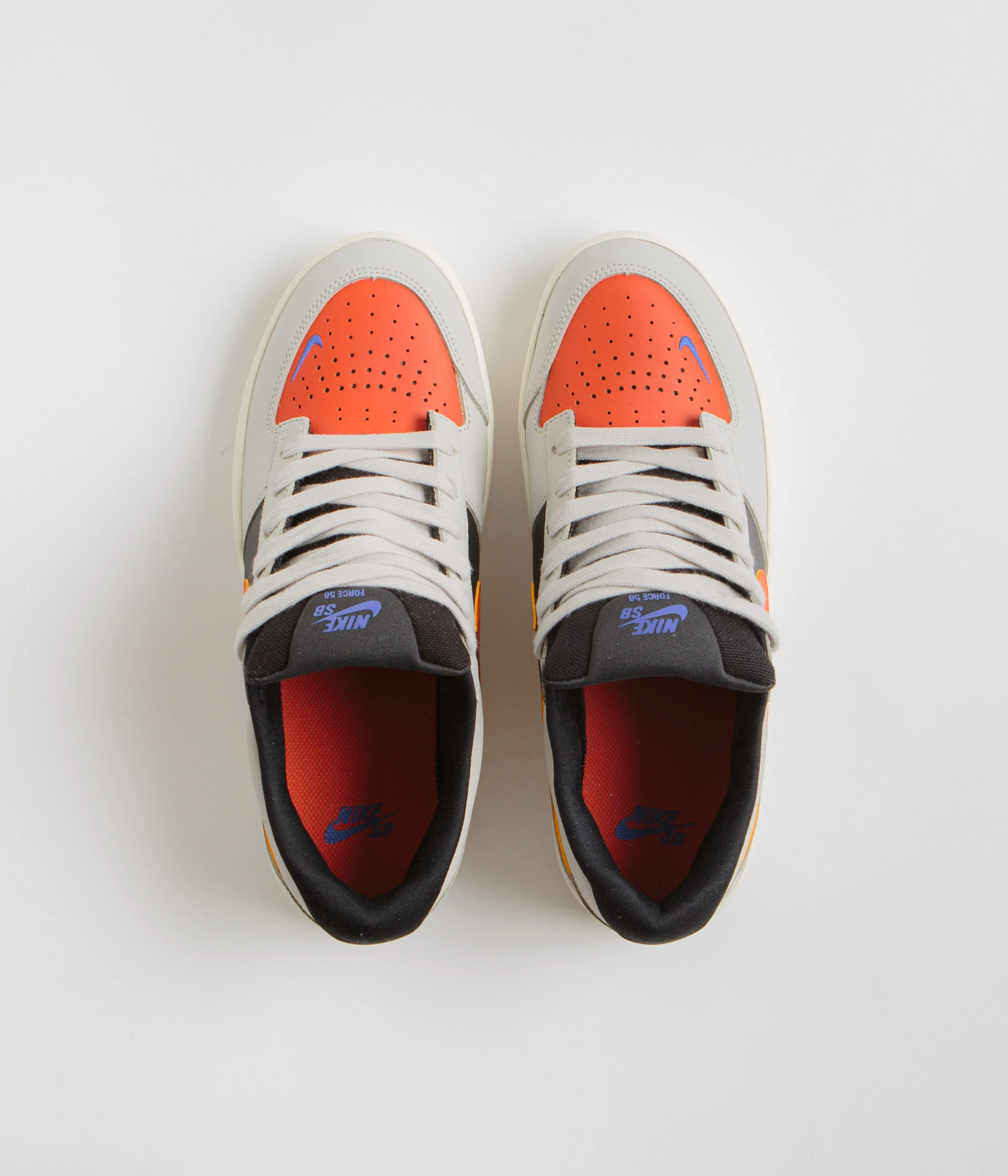 Nike SB Force 58 Premium Shoes - Light Bone / Cosmic Clay - Black - Image 7