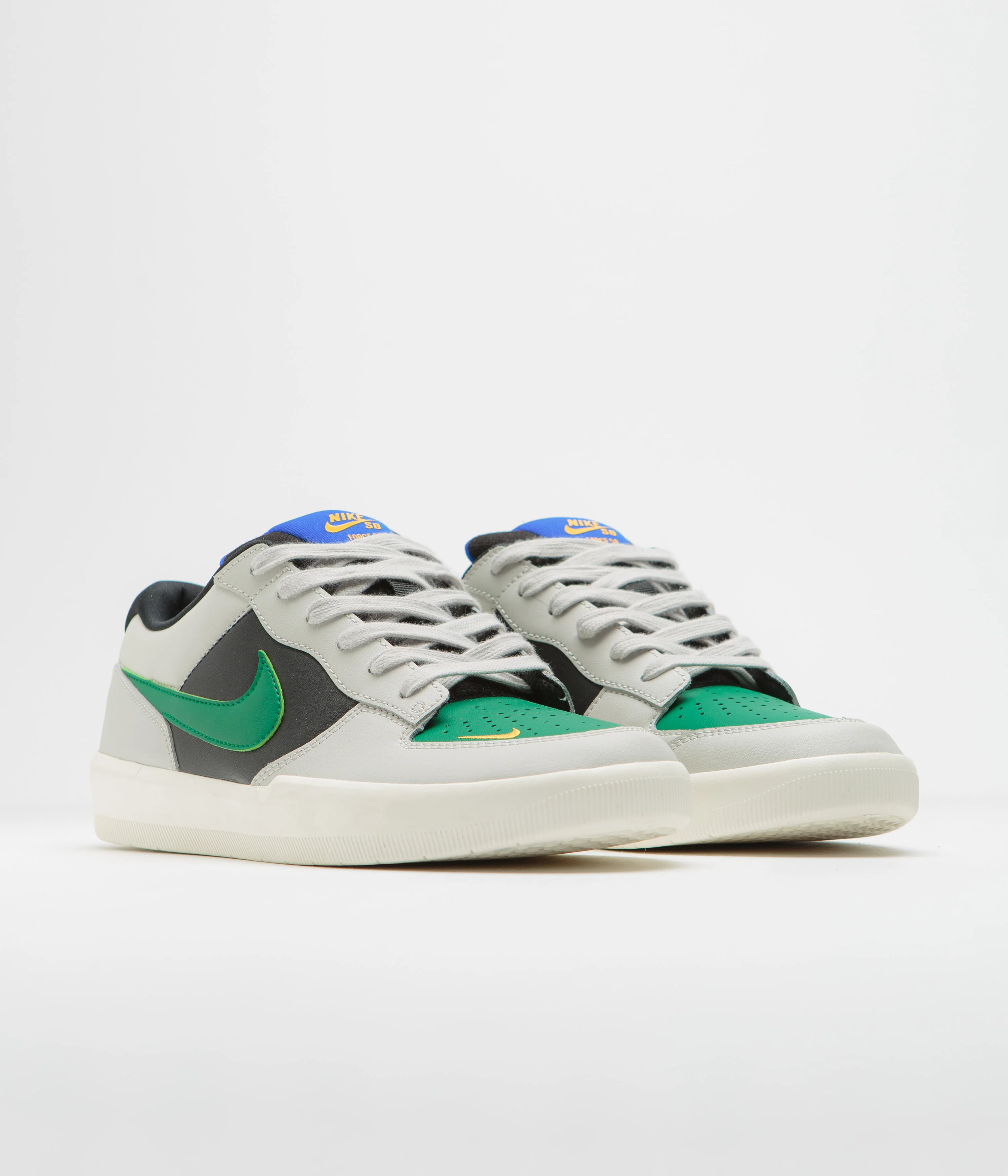 Nike SB Force 58 Premium Shoes - Light Bone / Malachite - Black - Sail - Image 2