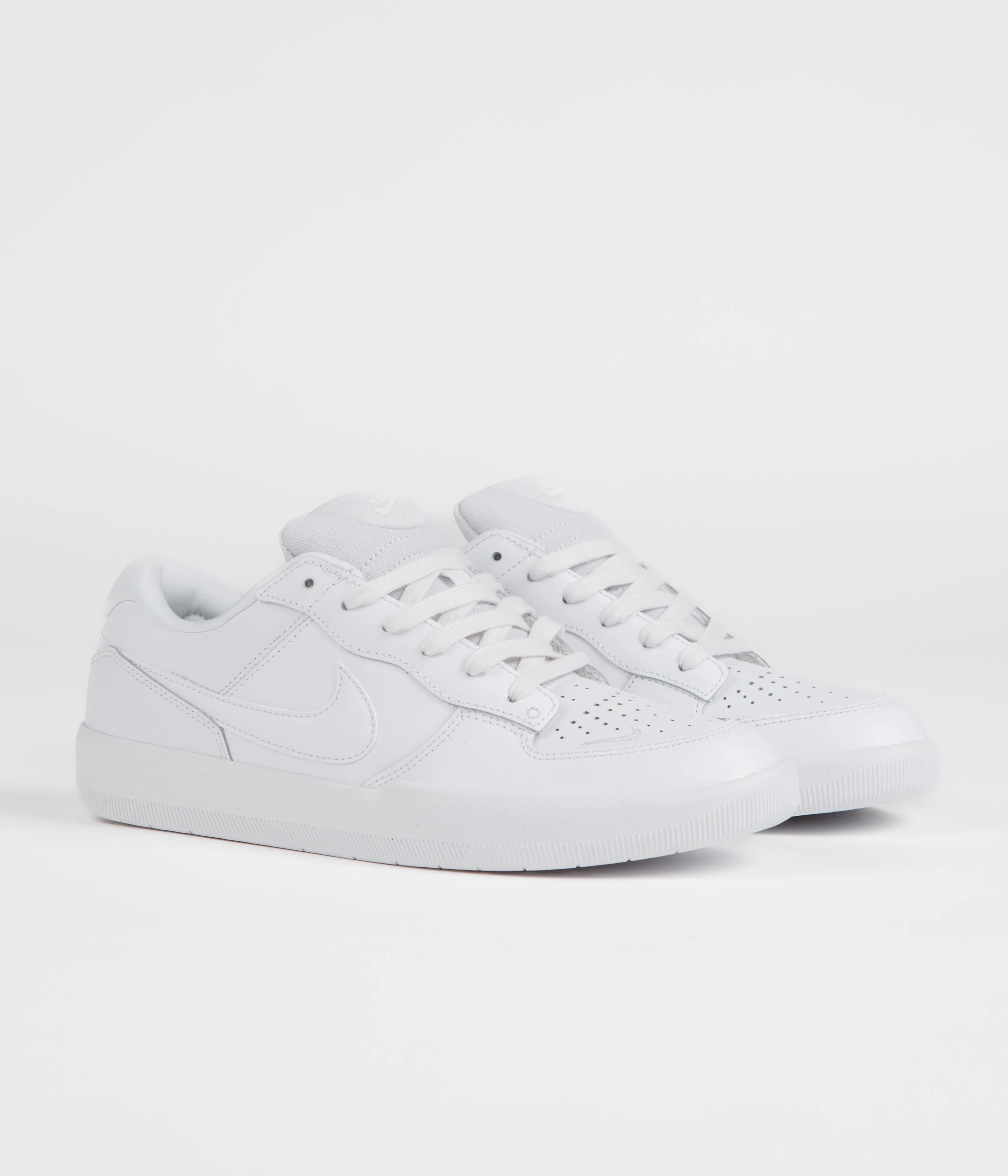 Nike SB Force 58 Premium Shoes - White / White - White - White - Image 2