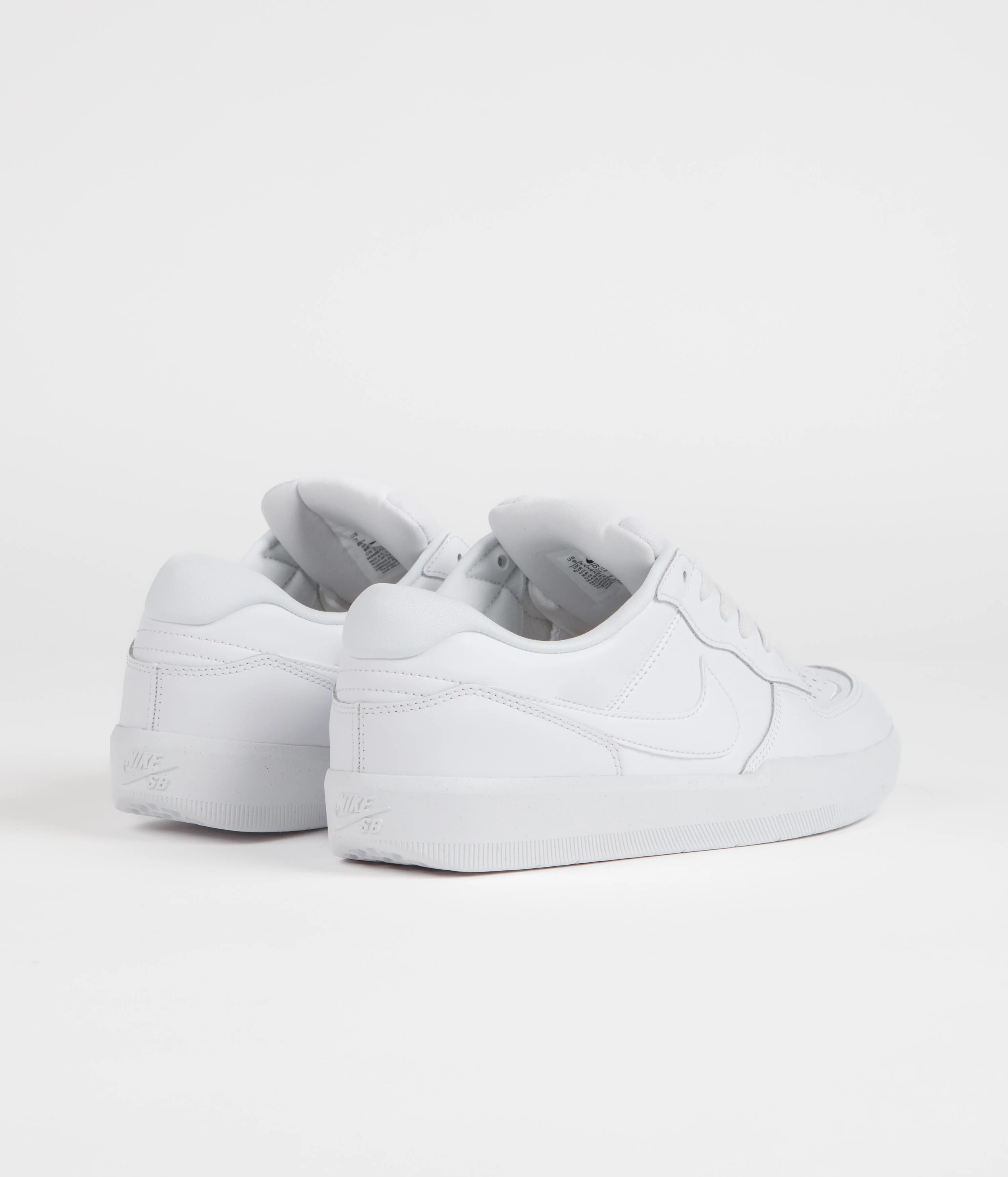 Nike SB Force 58 Premium Shoes - White / White - White - White - Image 4