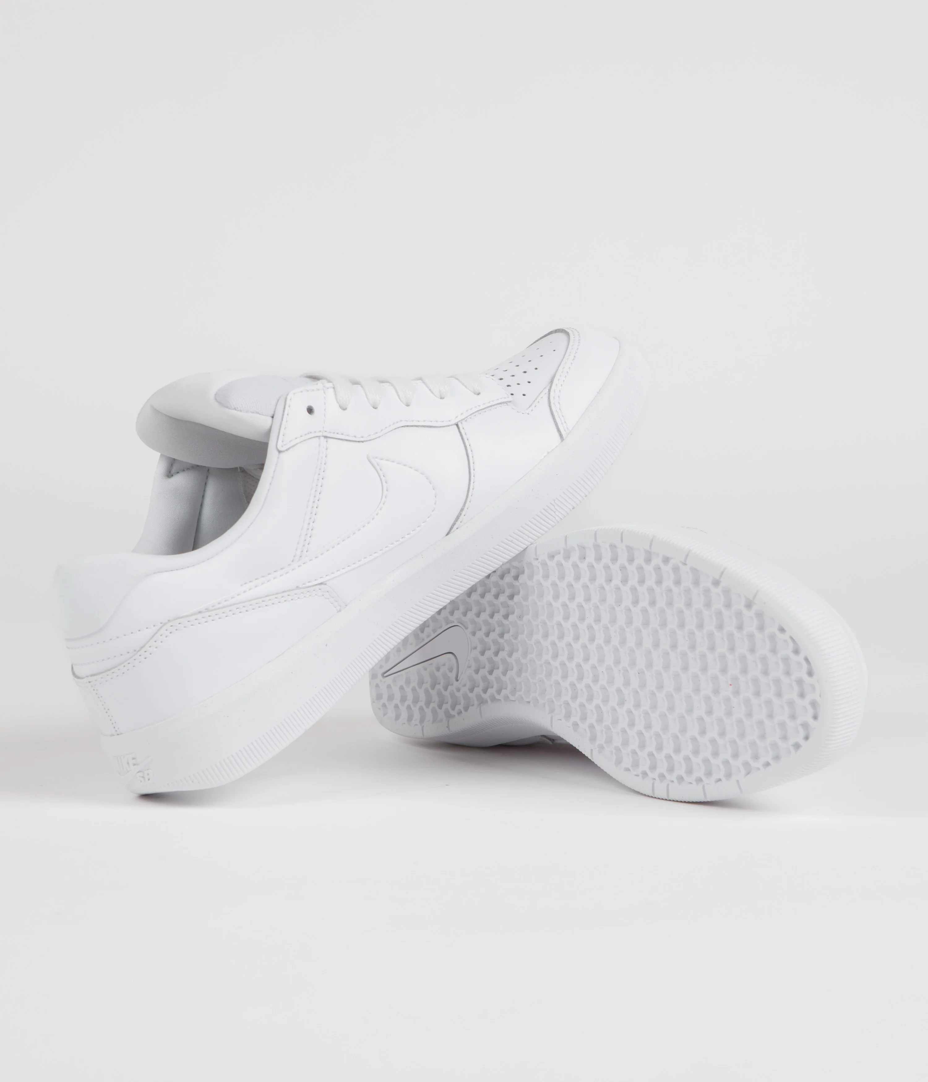 Nike SB Force 58 Premium Shoes - White / White - White - White - Image 5