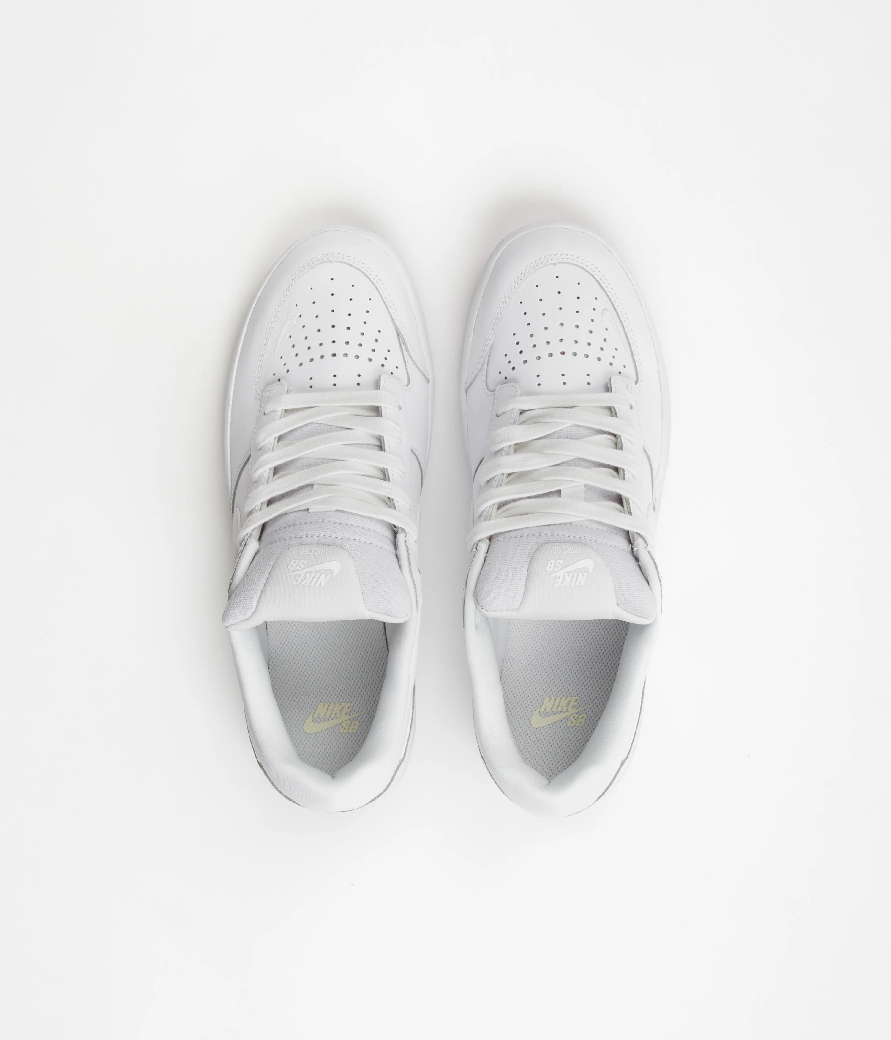 Nike SB Force 58 Premium Shoes - White / White - White - White - Image 7