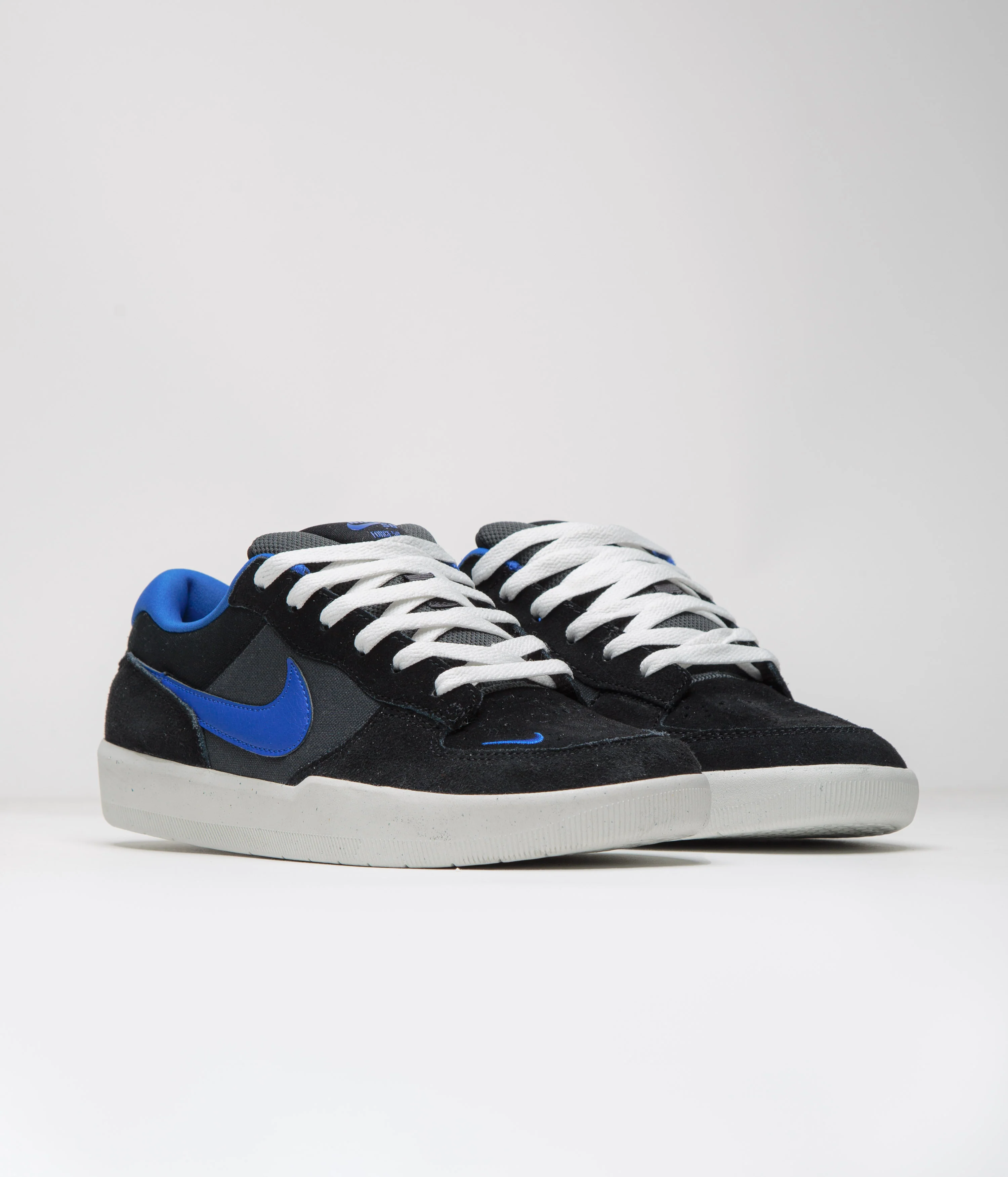 Nike SB Force 58 Shoes - Black / Hyper Royal - Anthracite - Image 2