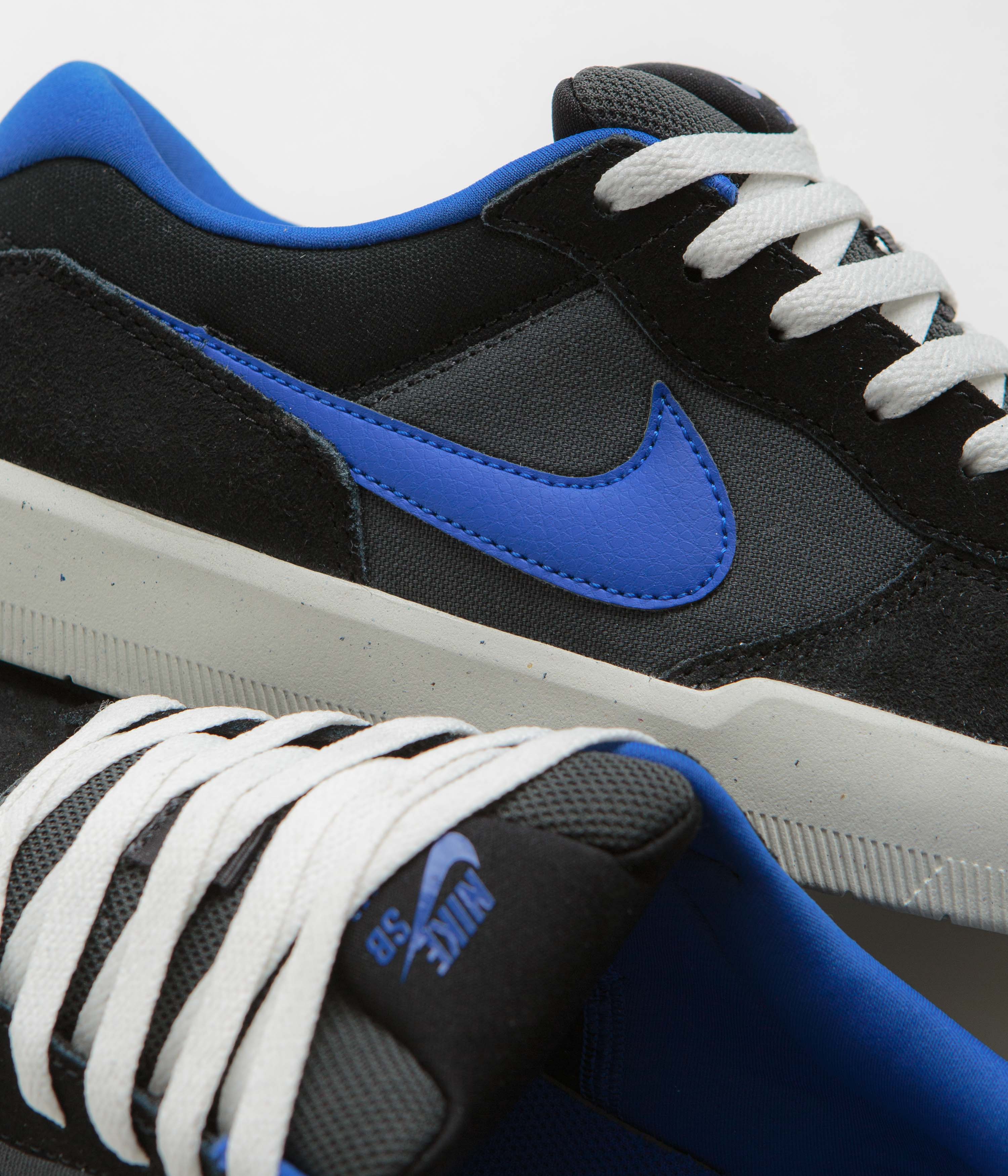 Nike SB Force 58 Shoes - Black / Hyper Royal - Anthracite - Image 3