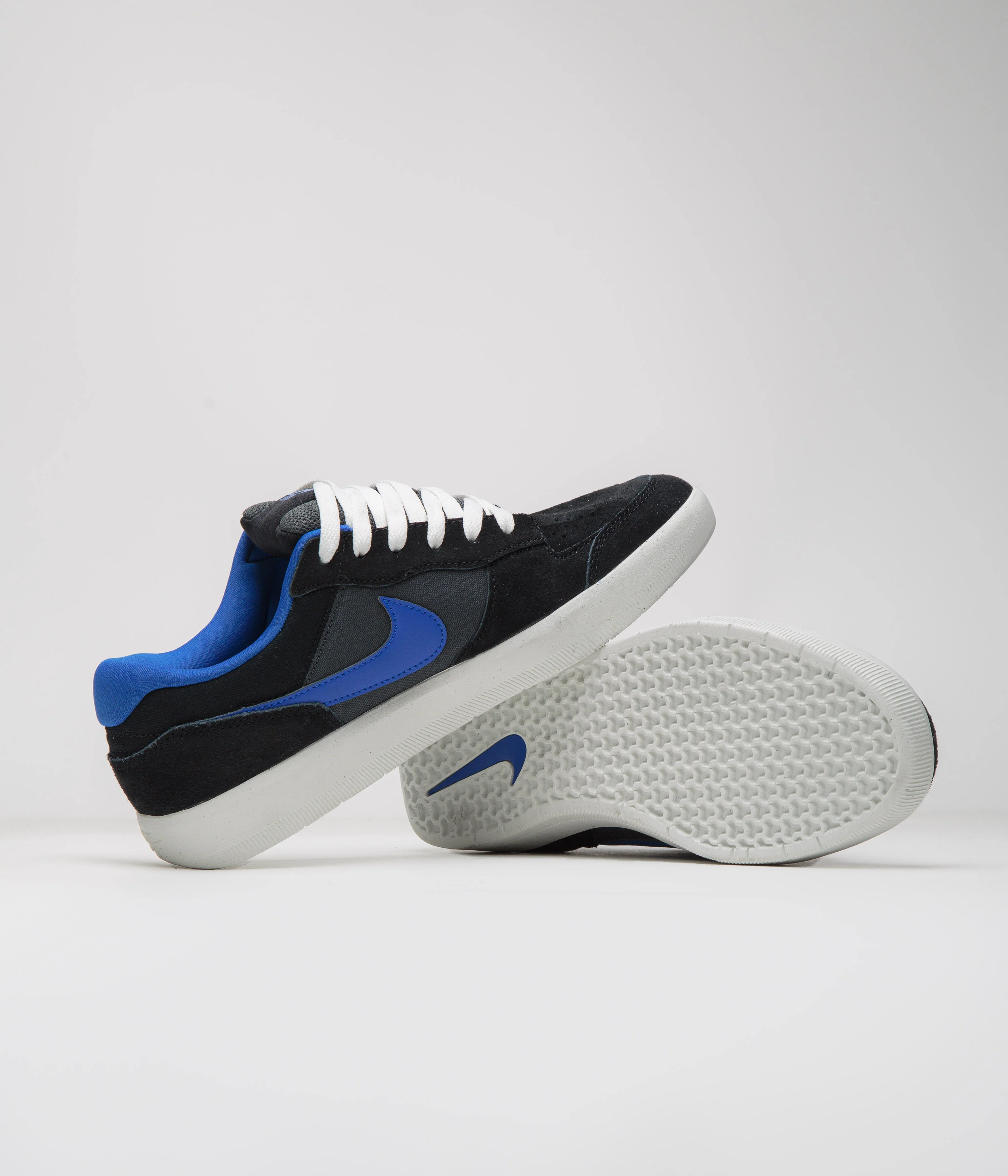 Nike SB Force 58 Shoes - Black / Hyper Royal - Anthracite - Image 5
