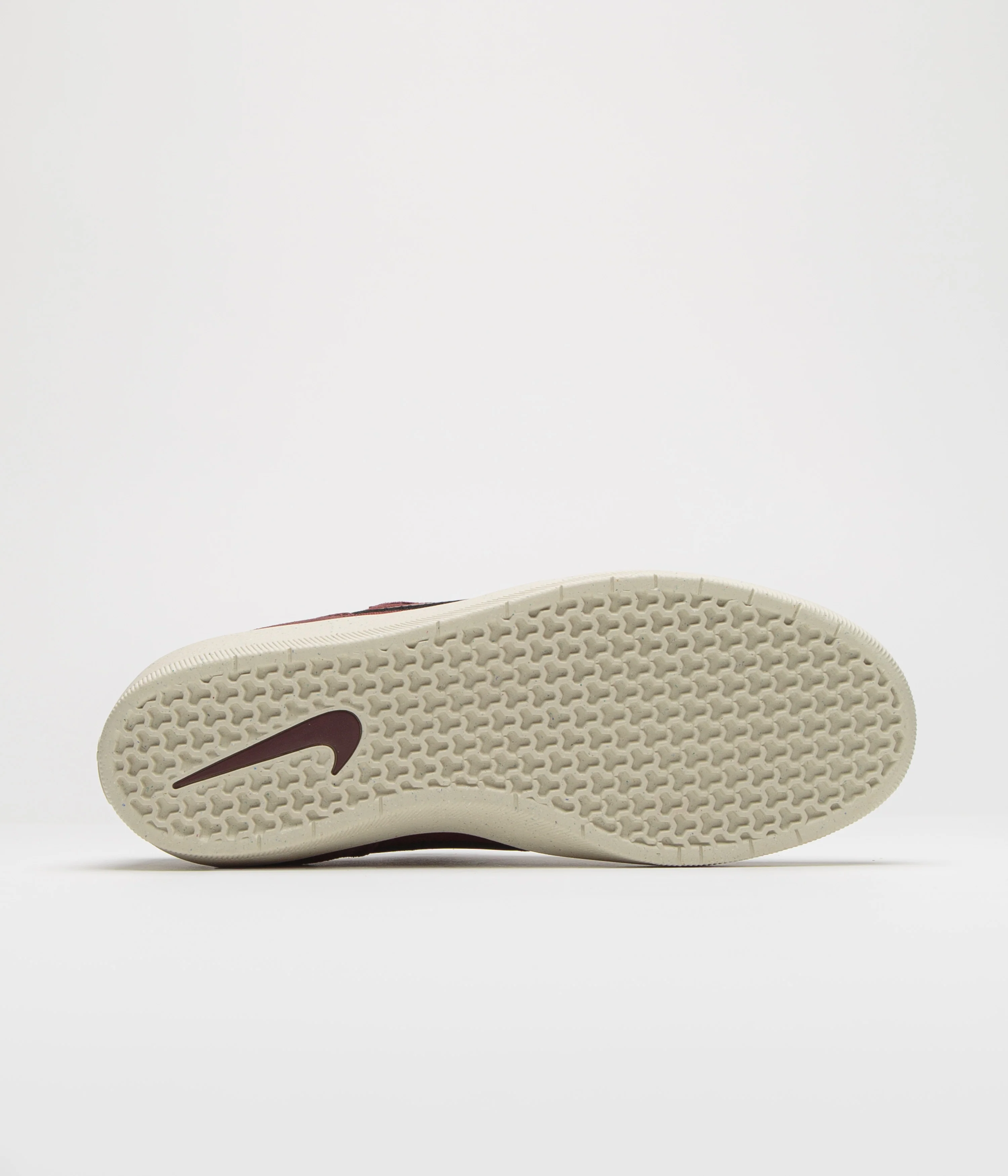 Nike SB Force 58 Shoes - Dark Team Red / Black - Black - Light Orewood Brown - Image 4