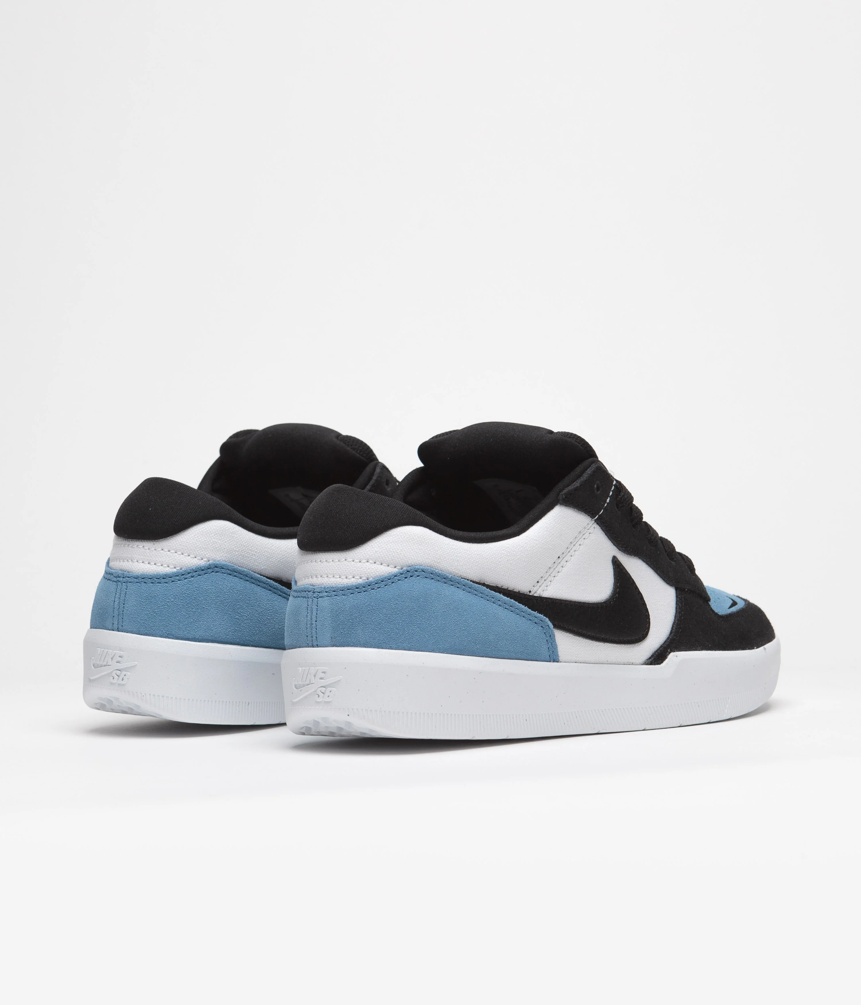 Nike SB Force 58 Shoes - Dutch Blue / Black - White - Image 4