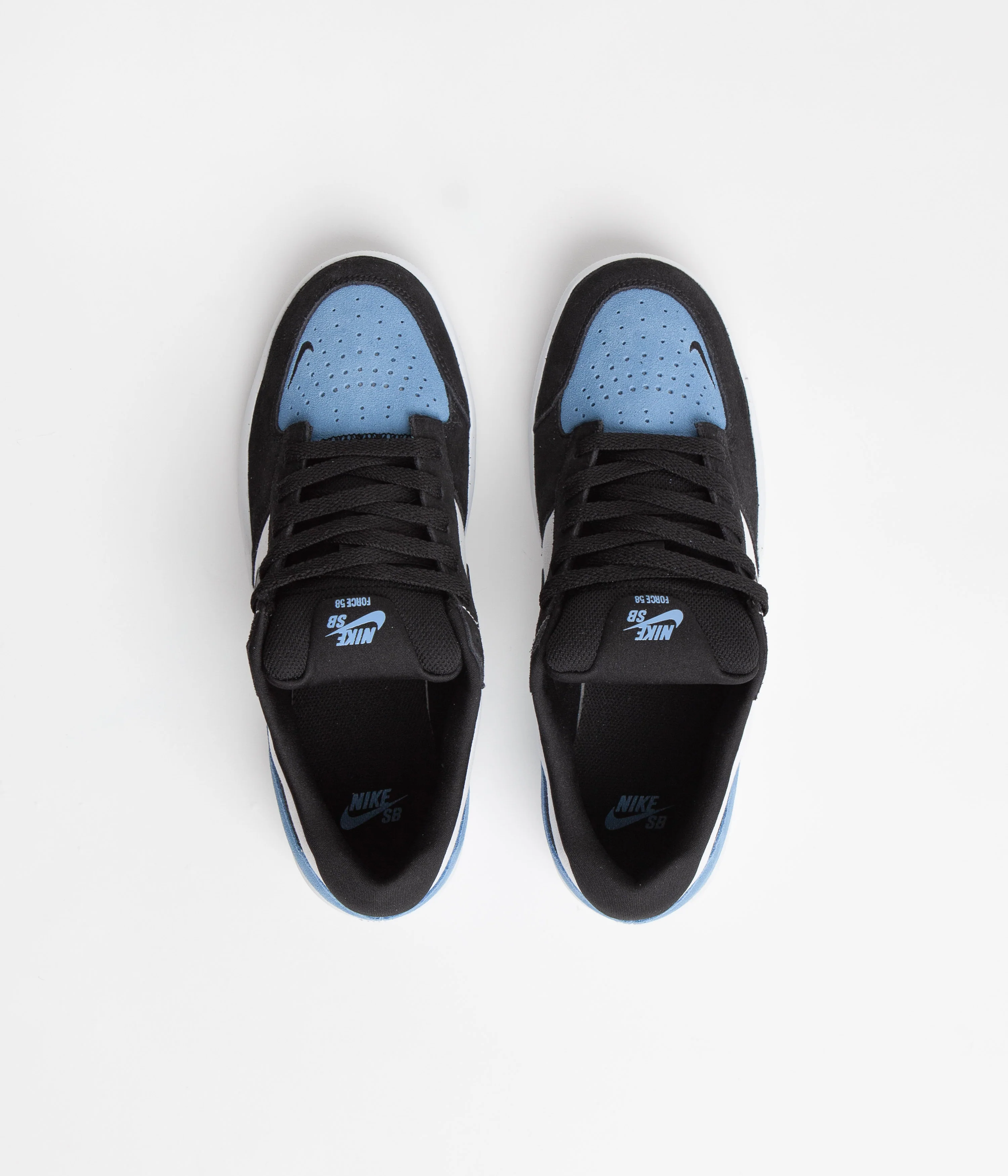 Nike SB Force 58 Shoes - Dutch Blue / Black - White - Image 7