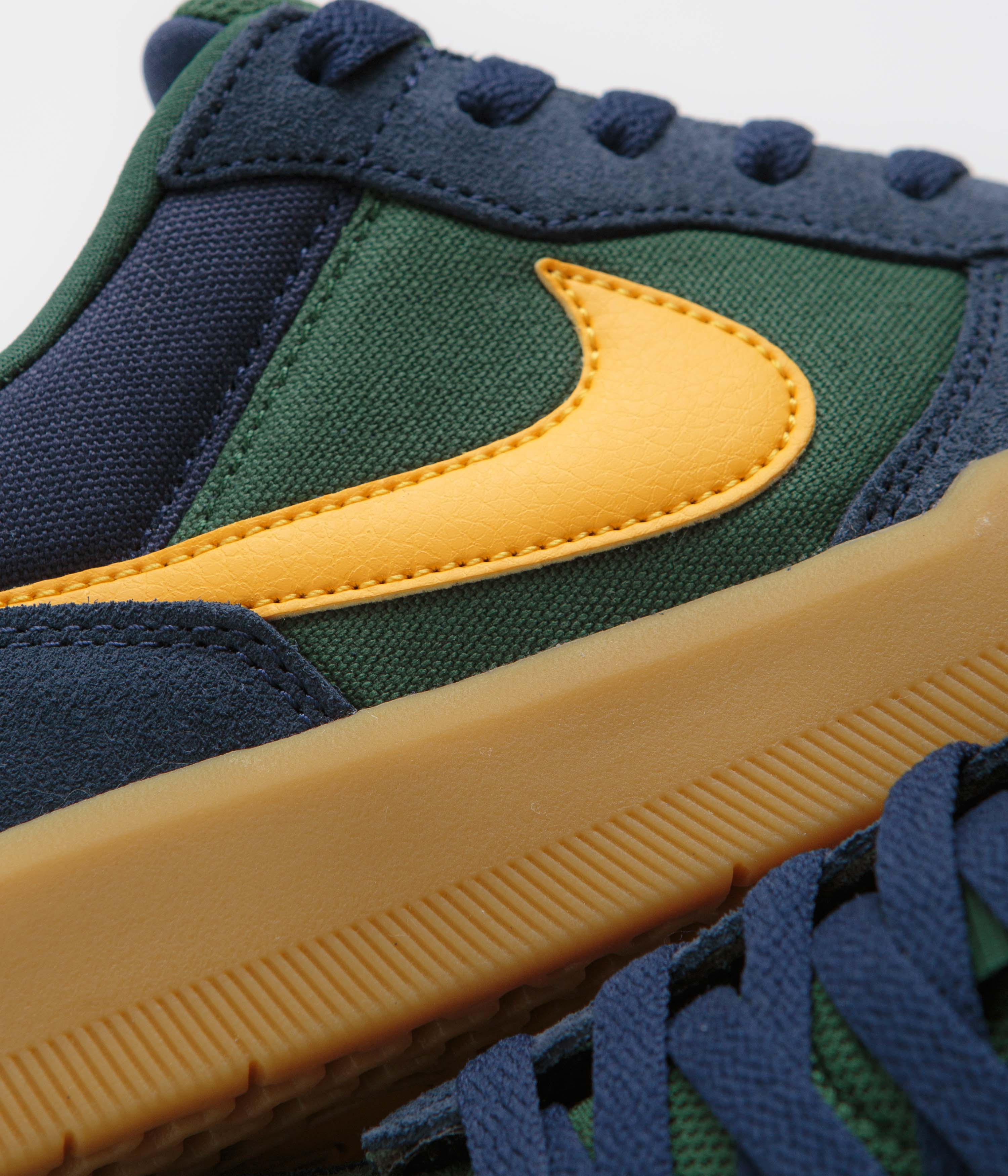 Nike SB Force 58 Shoes - Midnight Navy / University Gold - Fir - Image 3