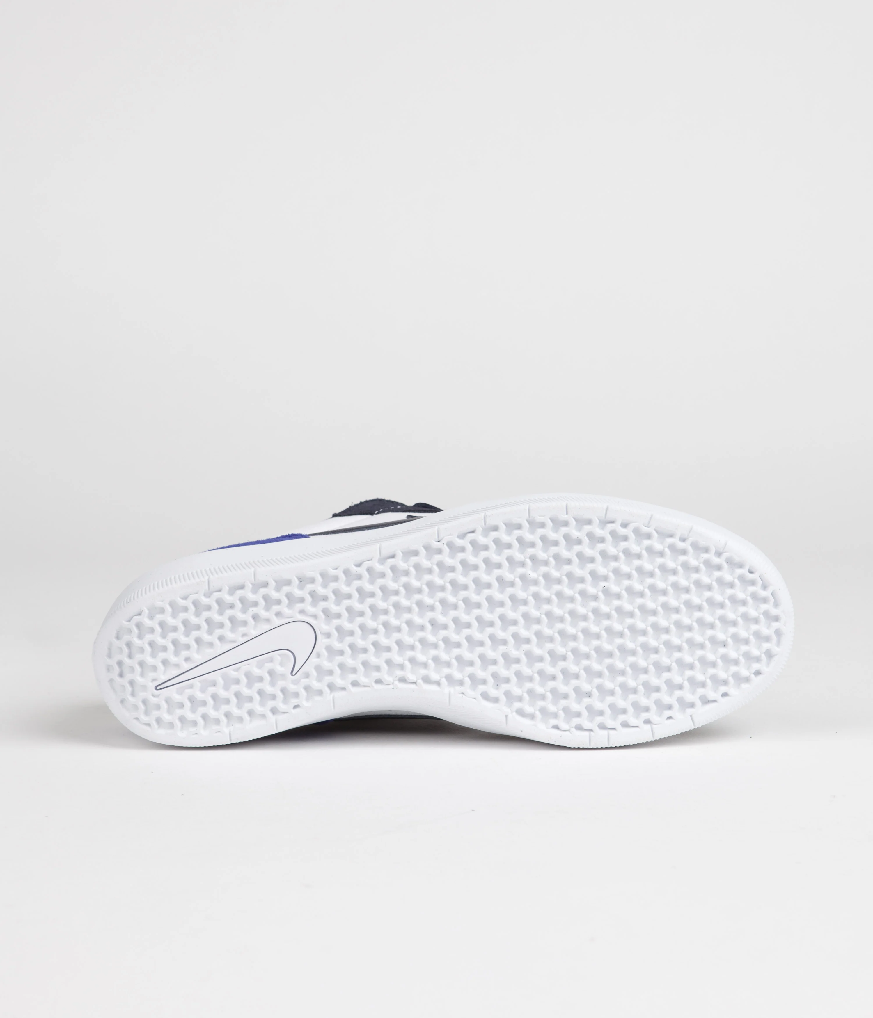 Nike SB Force 58 Shoes - Obsidian / Obsidian - White - Hyper Royal - Image 6