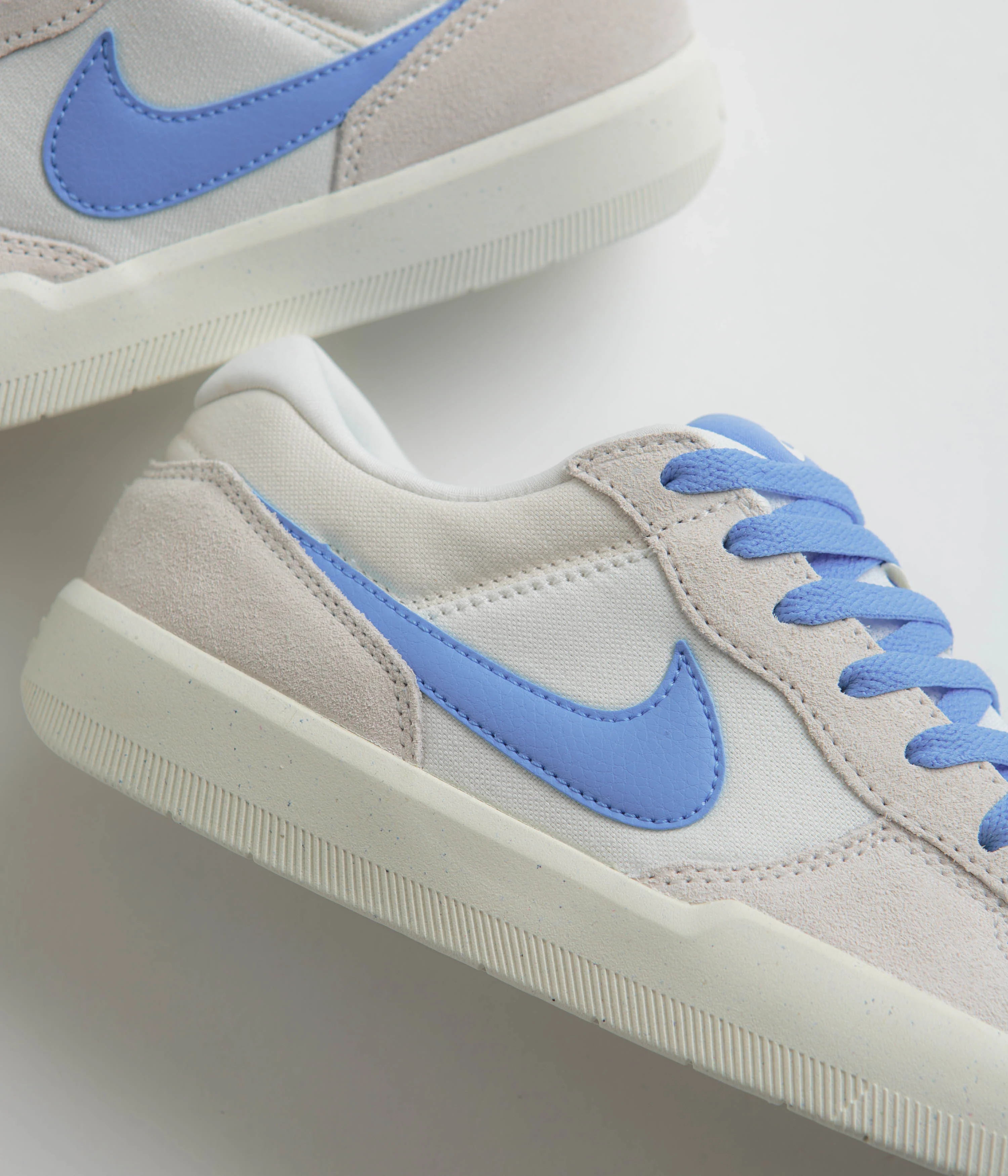 Nike SB Force 58 Shoes - Phantom / University Blue - Summit White - Image 3