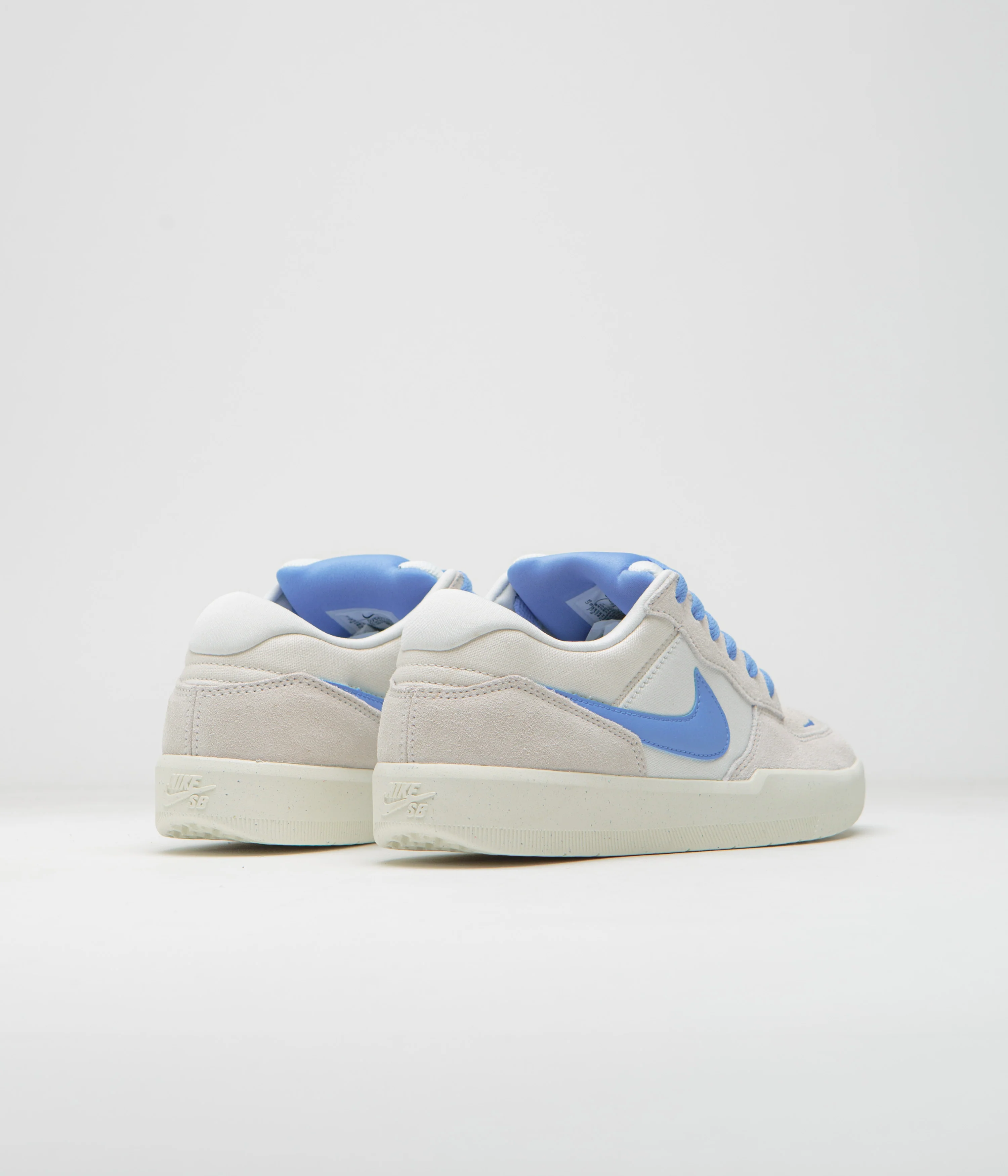 Nike SB Force 58 Shoes - Phantom / University Blue - Summit White - Image 4