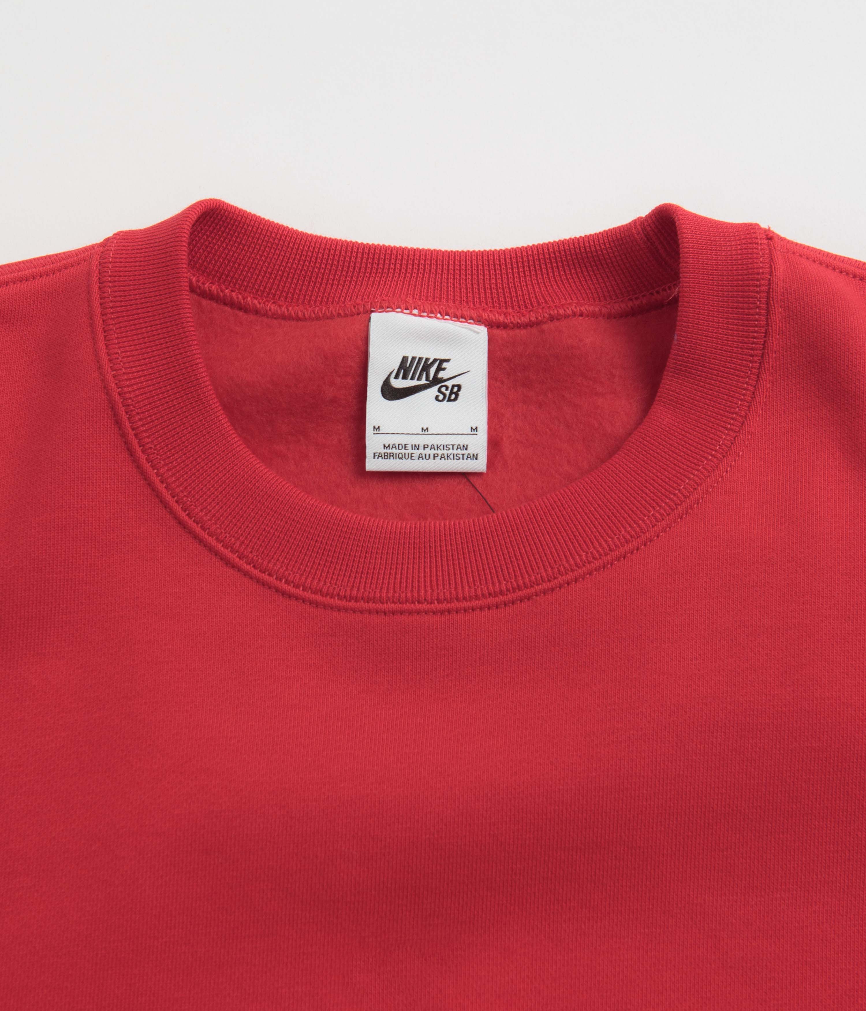 Nike SB Frontside Air Crewneck Sweatshirt - University Red - Image 2