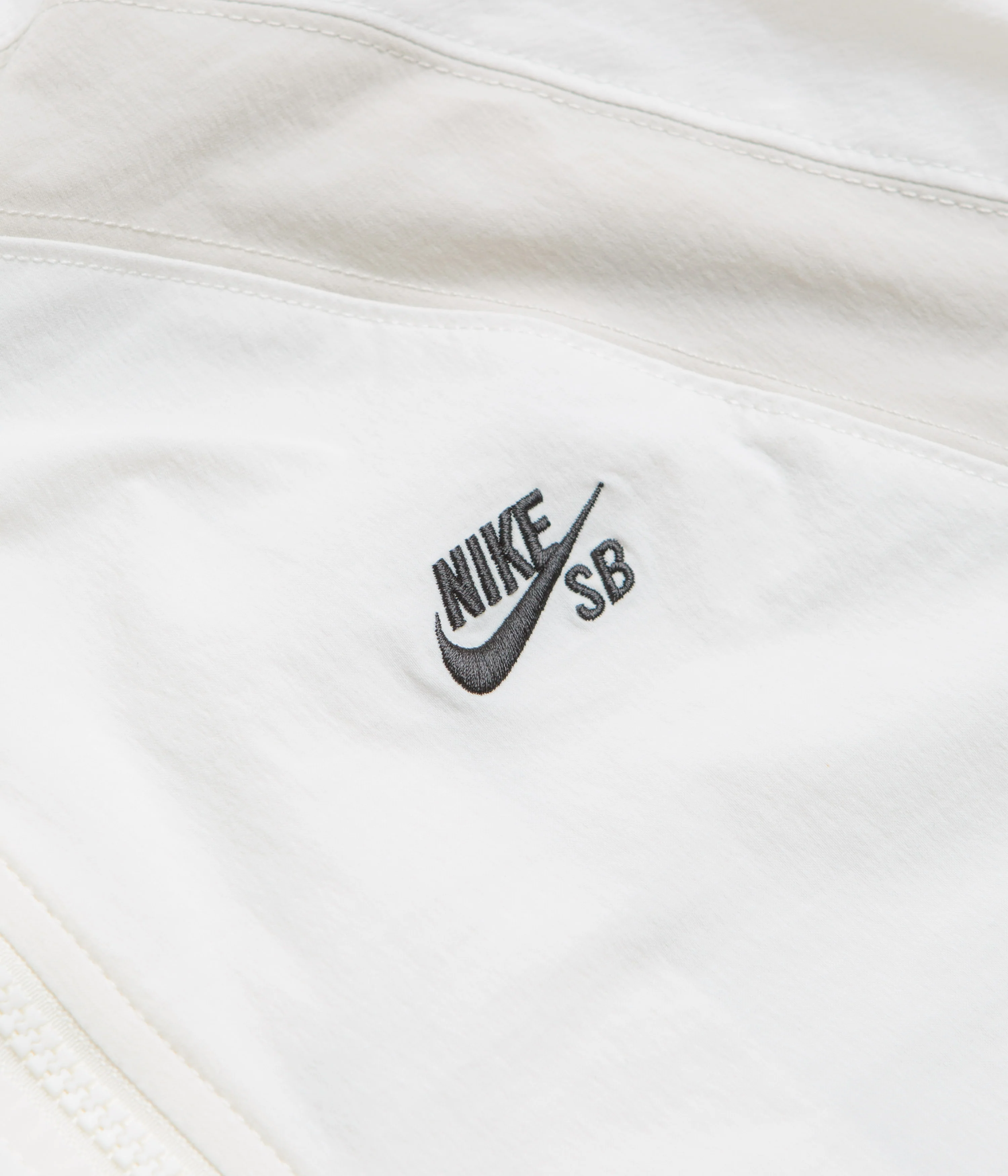 Nike SB Full Zip Woven Jacket - Sail / Light Bone / Black - Image 5