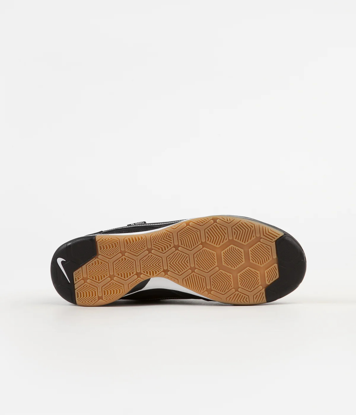 Nike SB Gato Shoes - Black / Black - White - Gum Light Brown - Image 6