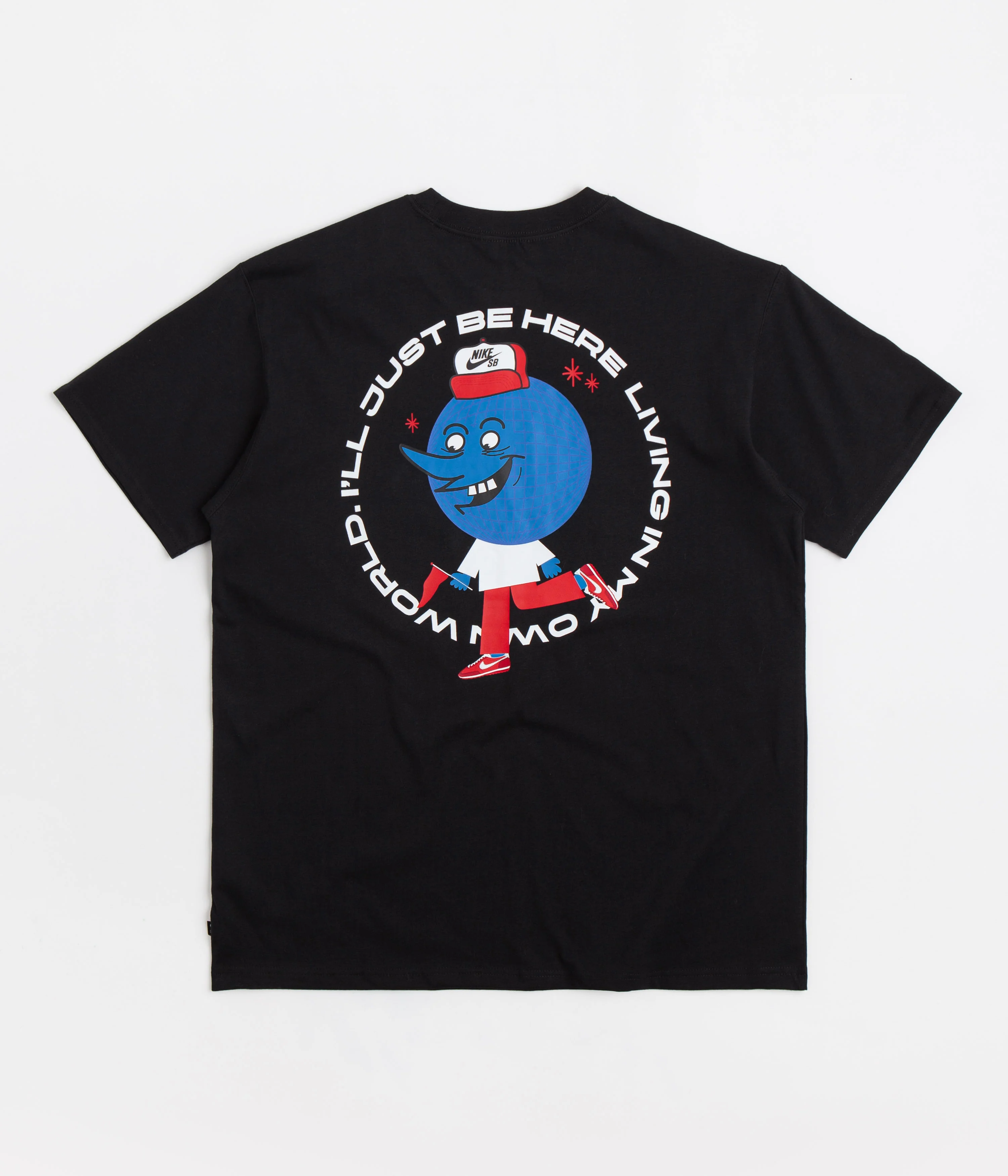 Nike SB Globe Guy T-Shirt - Black
