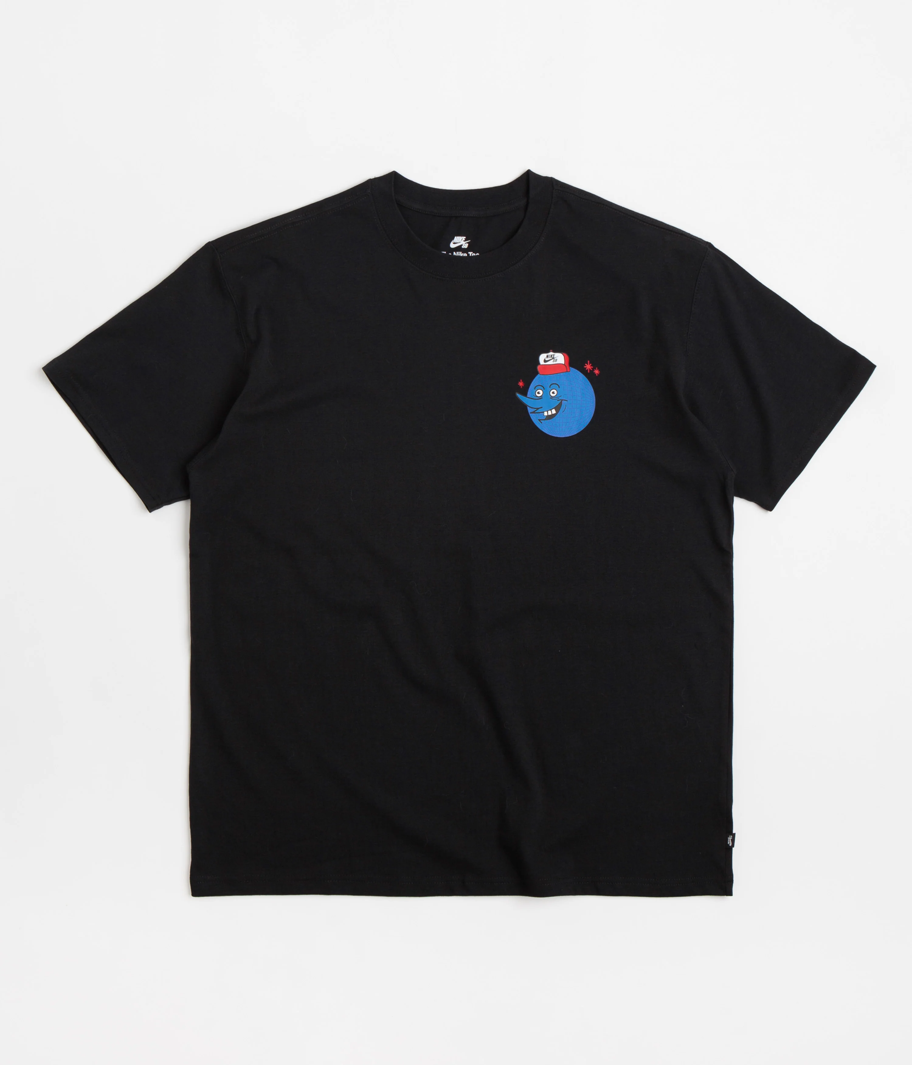 Nike SB Globe Guy T-Shirt - Black - Image 2