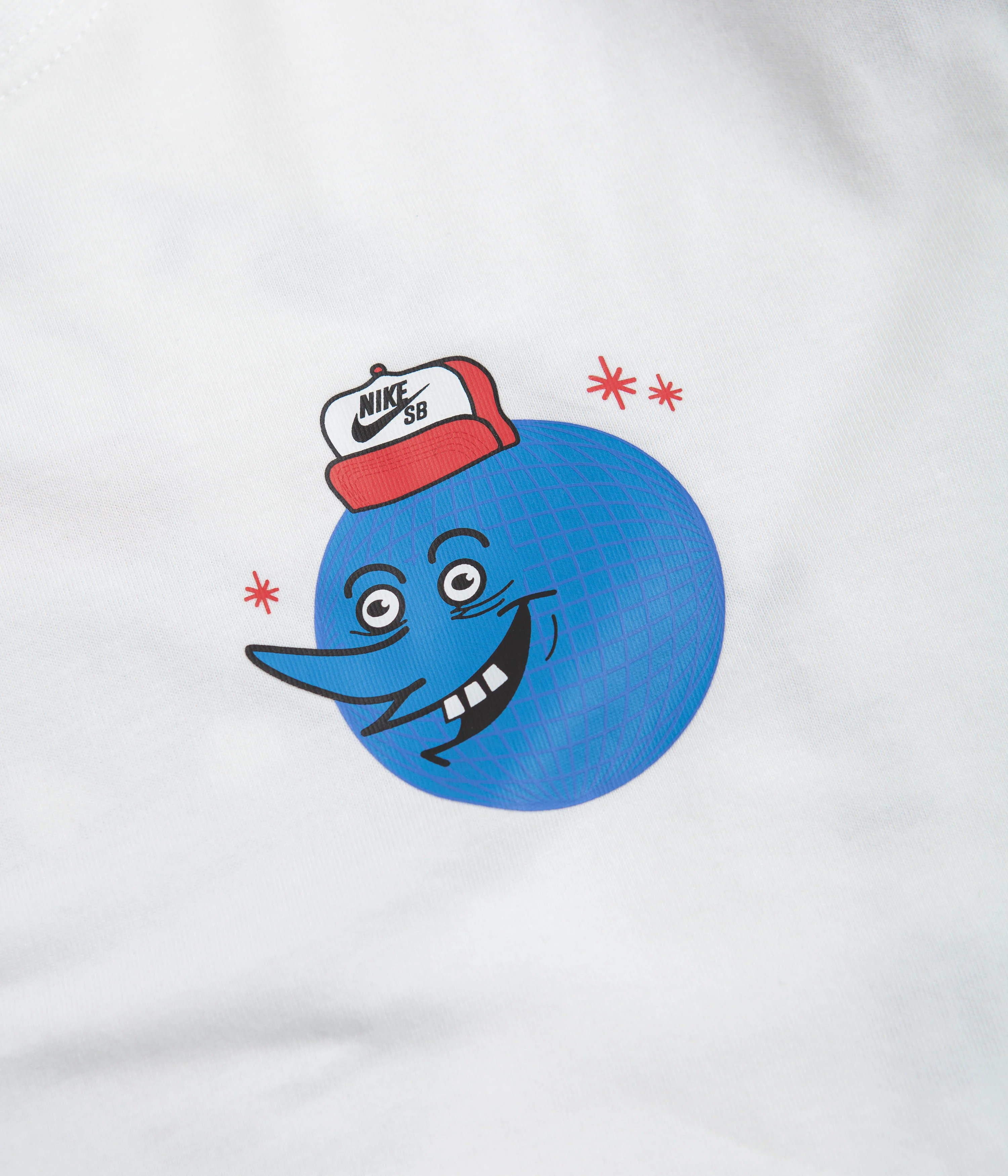 Nike SB Globe Guy T-Shirt - White - Image 4