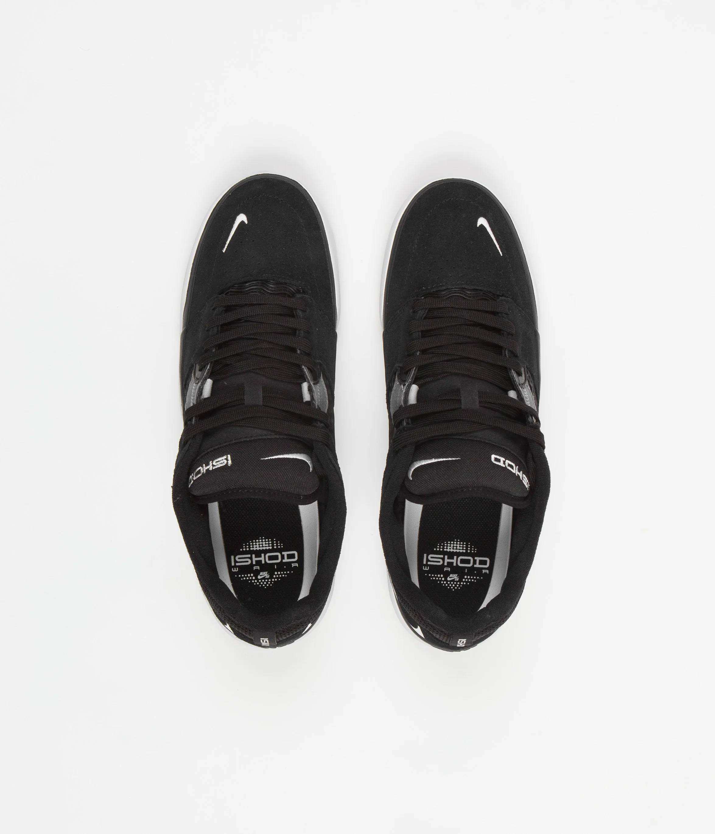 Nike SB Ishod Shoes - Black / White - Dark Grey - Black - Image 7