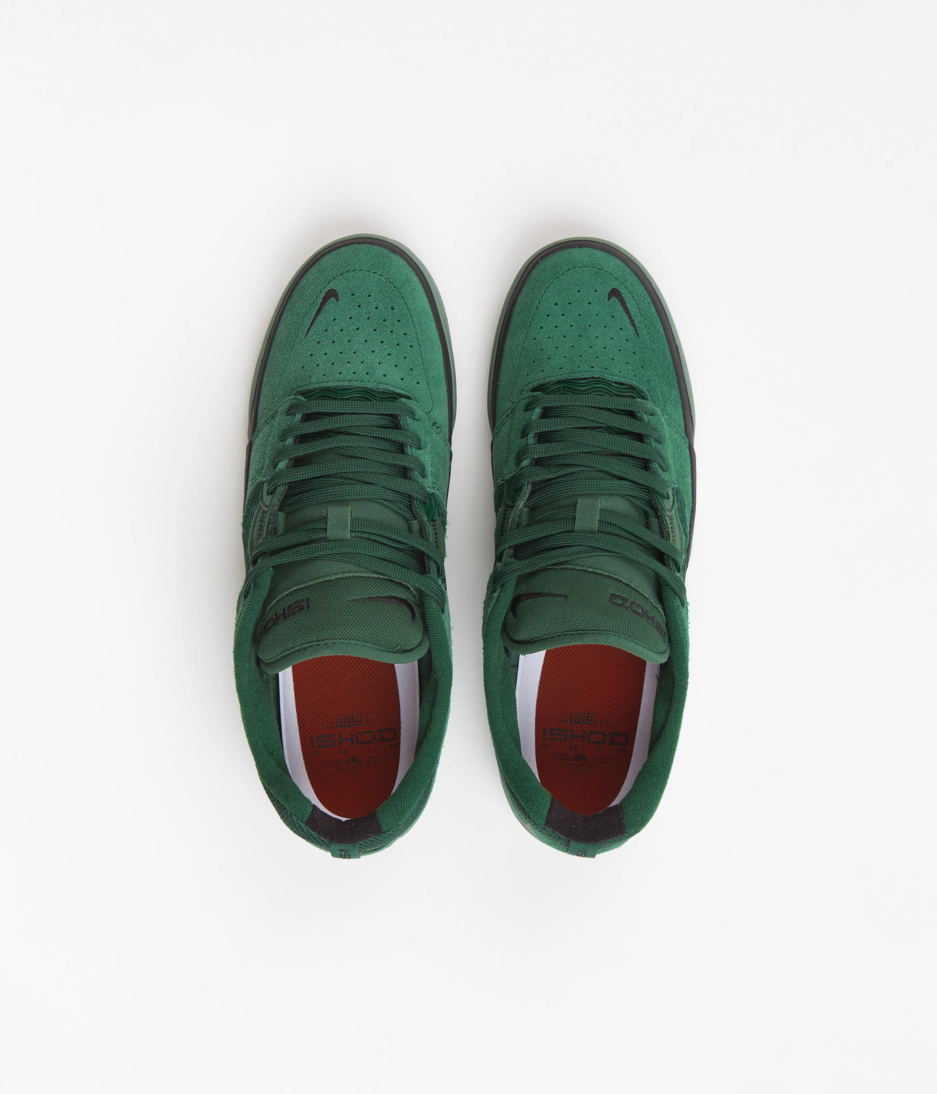 Nike SB Ishod Shoes - Gorge Green / Black - Dutch Green - Black - Image 7